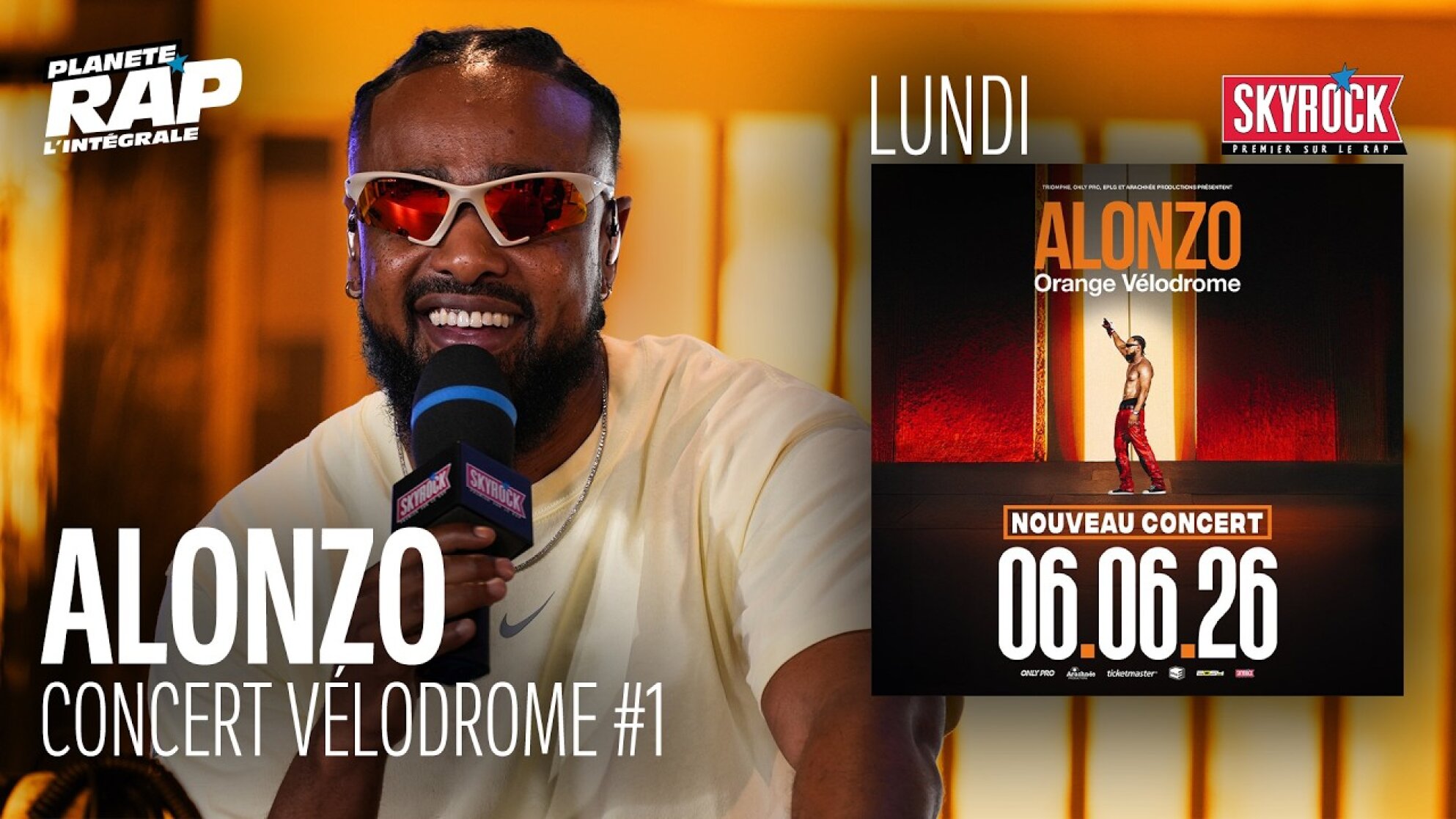 #PlanèteRap Alonzo - Concert Vélodrome avec Missan, Metah, Chems & Fred Musa ! (1-5)