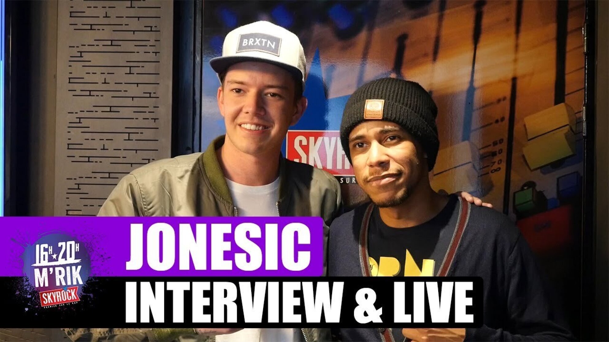 Jonesic x Mrik - Interview & Live "Aucune autre"