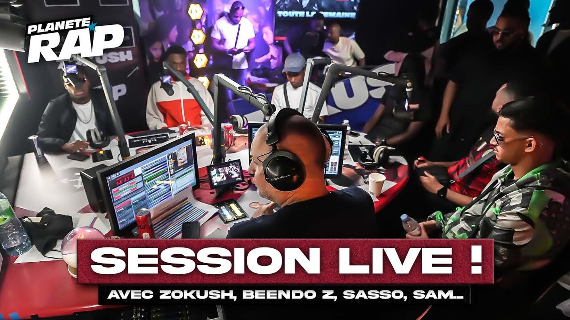 SESSION FREESTYLE avec Zokush, Beendo Z, Sasso, SAM, Sheu, Omar Syco, Dogg Soso, Poco, Ankhø,...