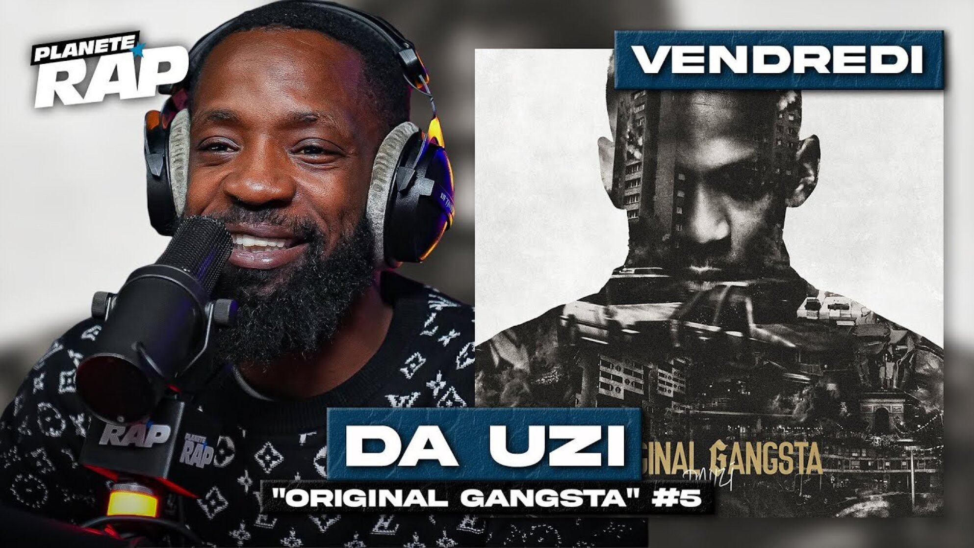 #PlanèteRap DA Uzi Original Gangsta avec BT, Macil, Zaaki, Ra2, Souri B & Fred Musa ! (5/5)