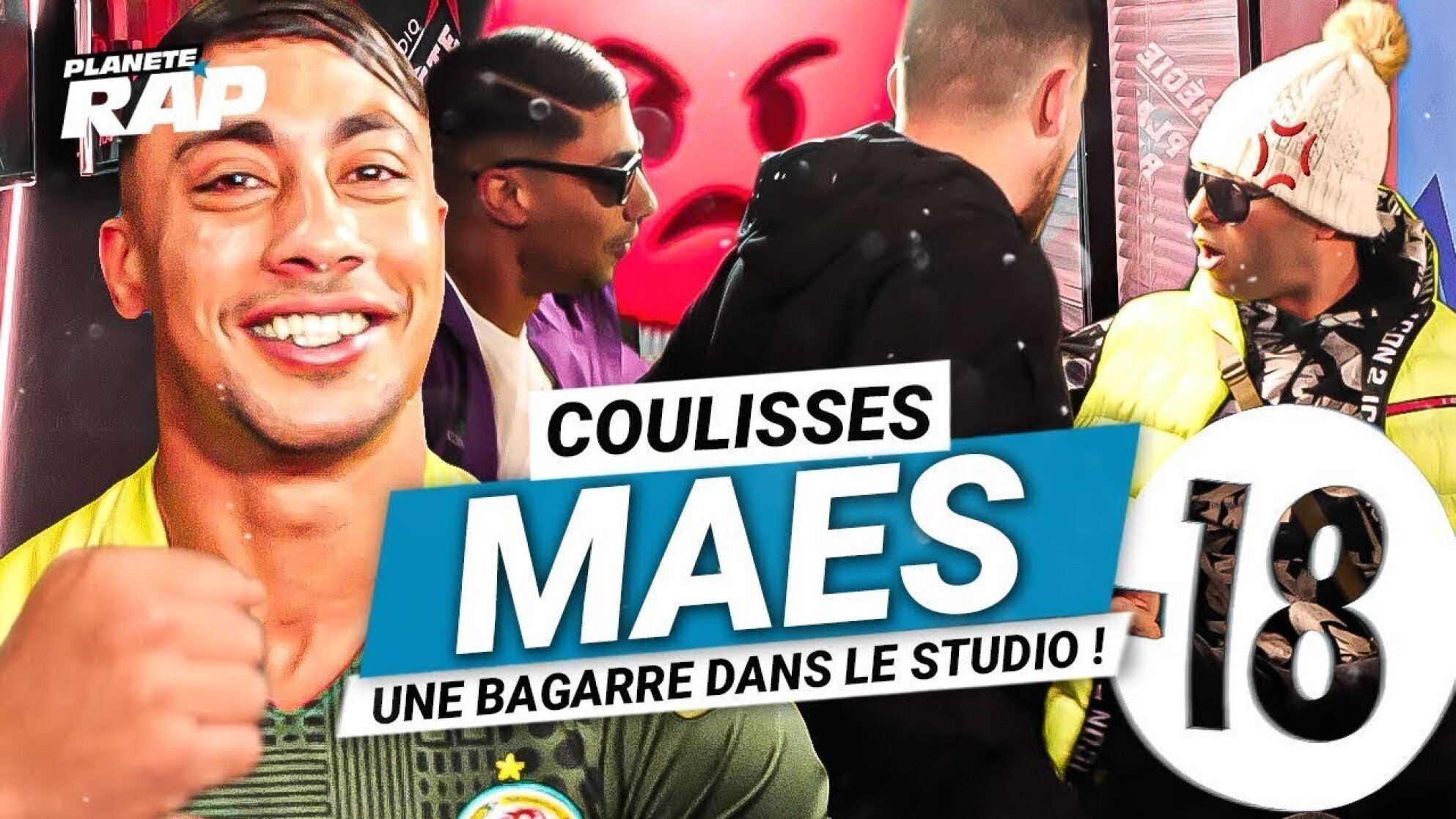 Les coulisses du Planète Rap de Maes ! (Une bagarre dans le studio !)