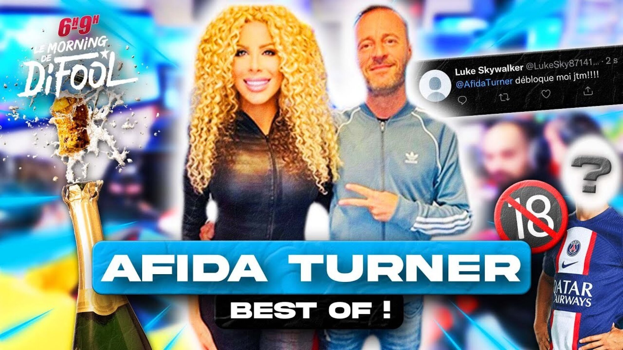 Afida Turner nous parle des "Influmenteurs", de Milla Jasmine, des footballeurs #MorningDeDifool