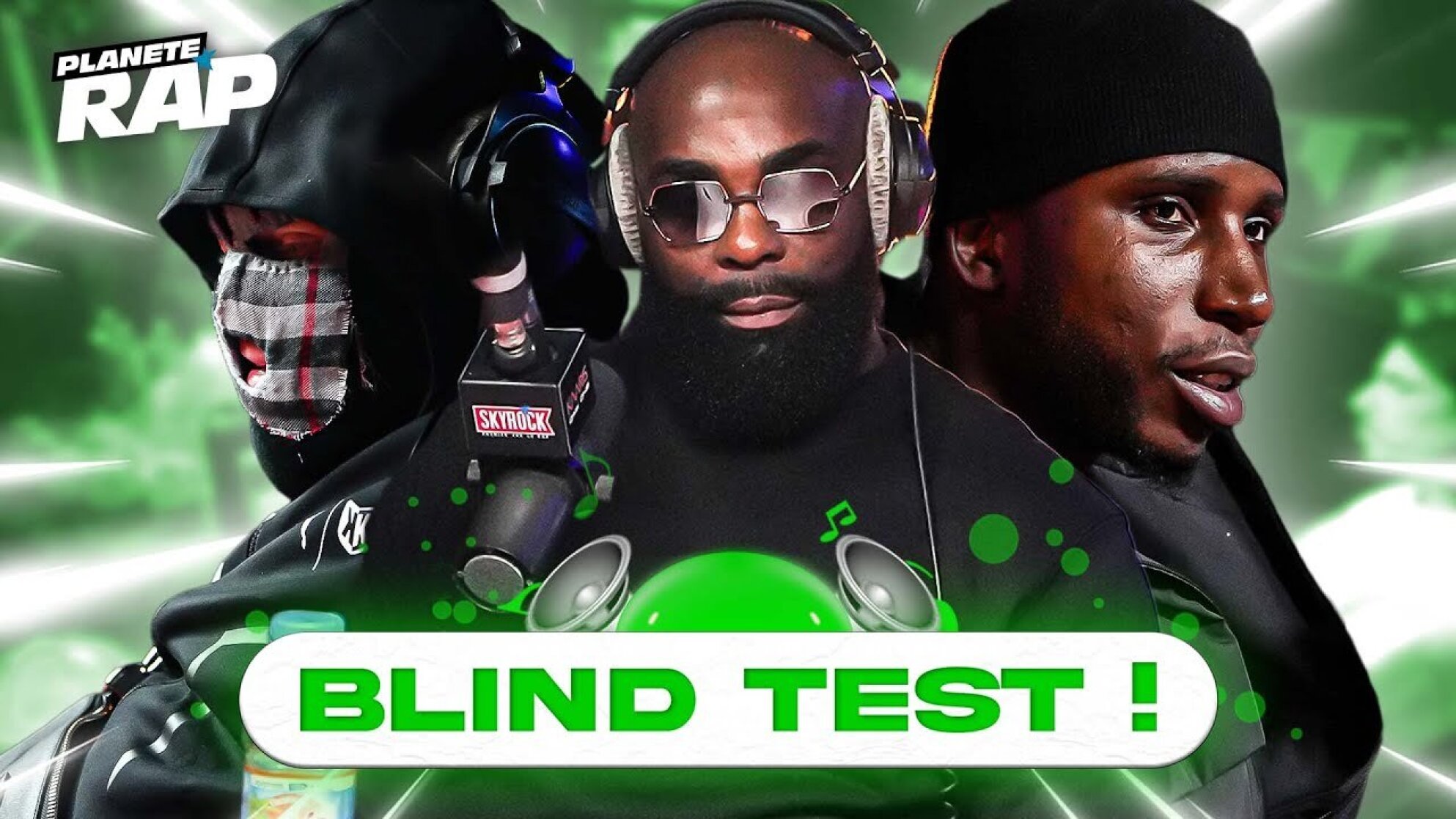 BLIND TEST REVERSE ! (avec Kaaris, Kalash Criminel, Bosh, Matra, B2M & Fred Musa) #PlanèteRap