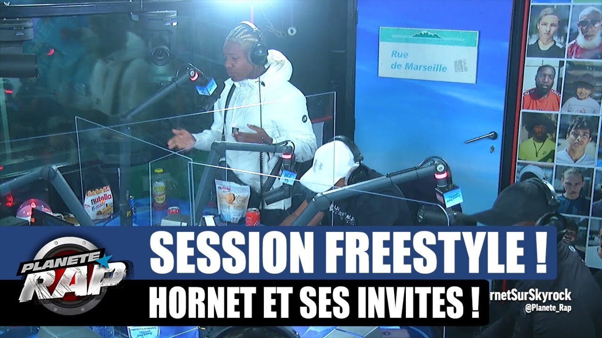 Hornet La Frappe - Session freestyle avec Jusko, Samolo, Mowgli, Snake, Peurchi & Rokoss #PlanèteRap