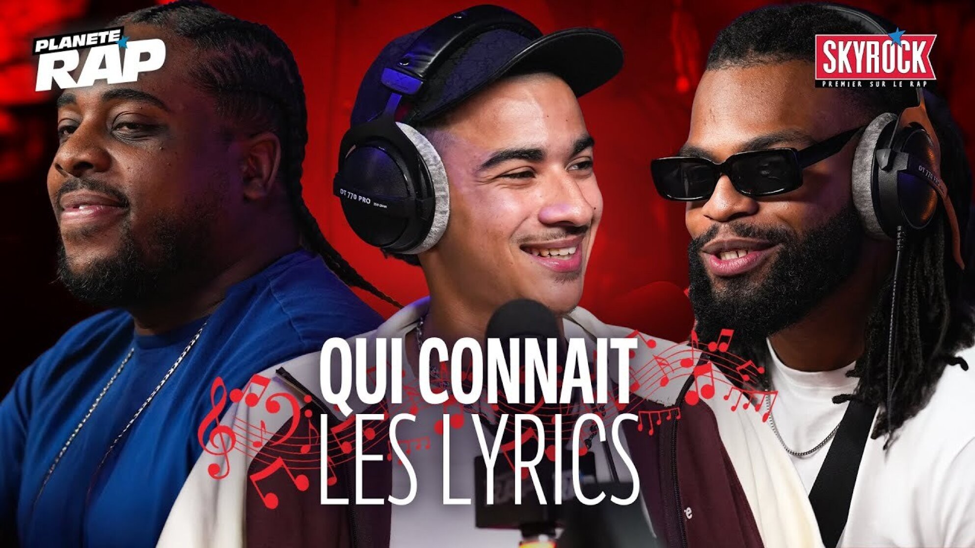 QUI CONNAÎT LES LYRICS avec TKS 2G, Lybro, Mikado & Kamelon ! #PlanèteRap