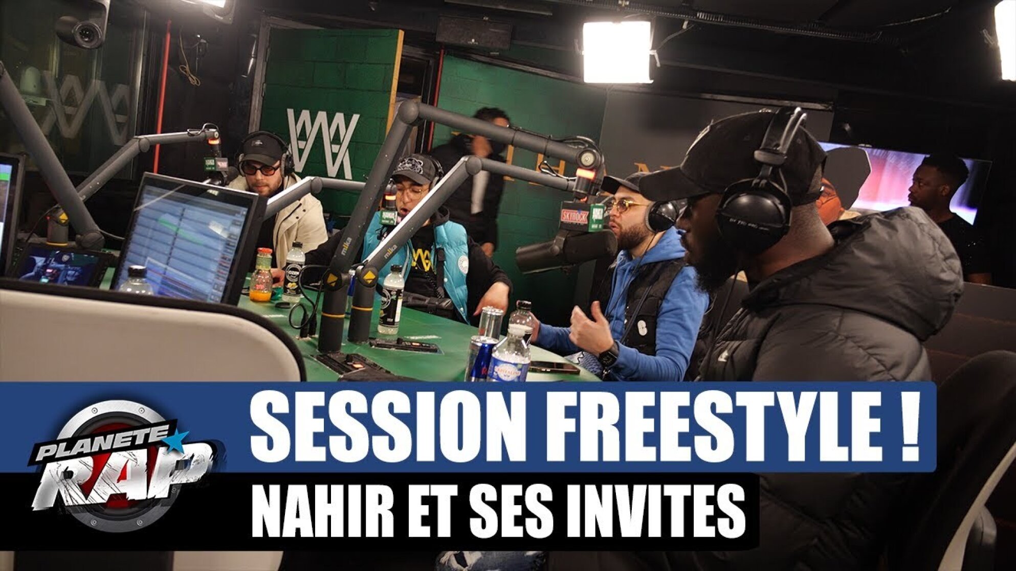 Nahir - Session freestyle avec Goulag, C.O.R, Big Nas, Criks, Kali, KLR, Keyzer & 2fois #PlanèteRap