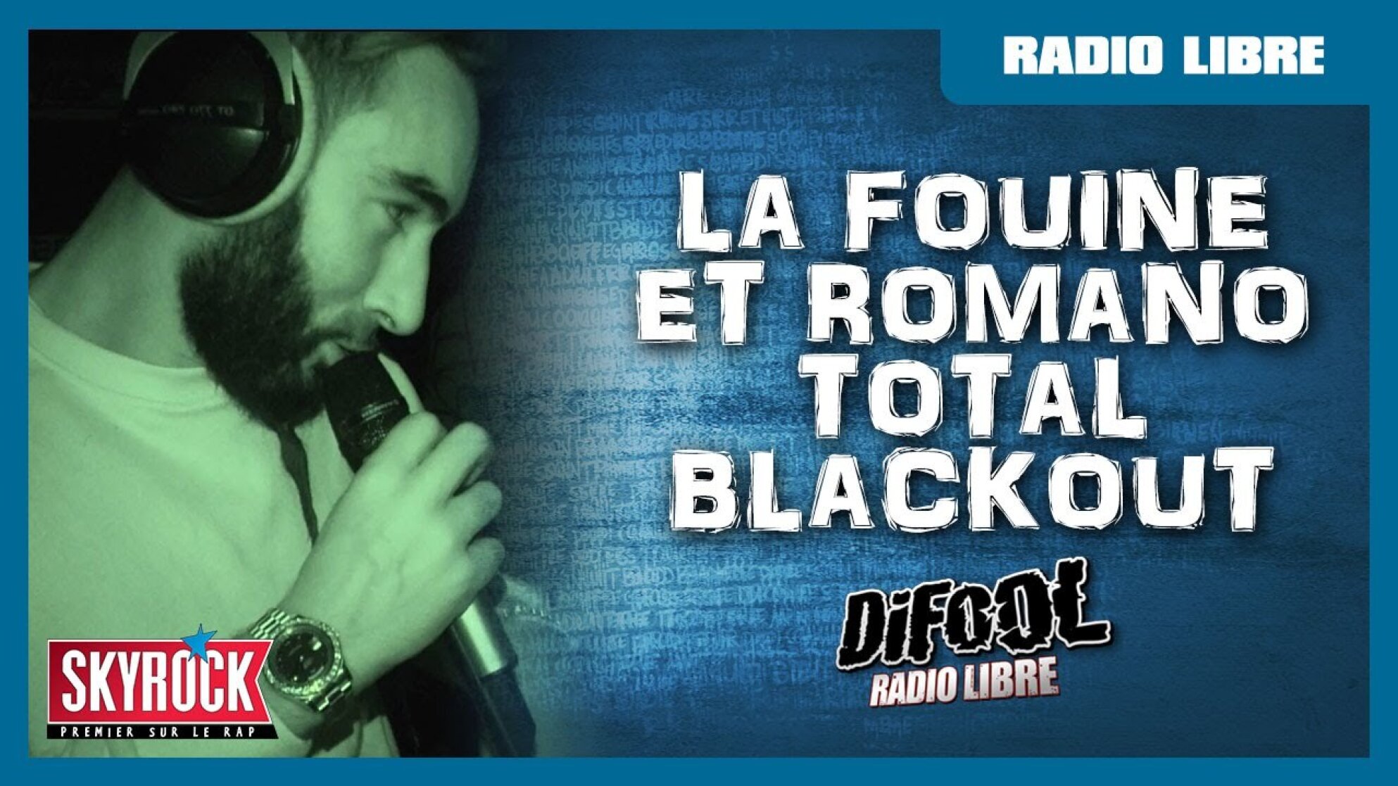 La Fouine & Romano en mode Total Blackout - Radio Libre