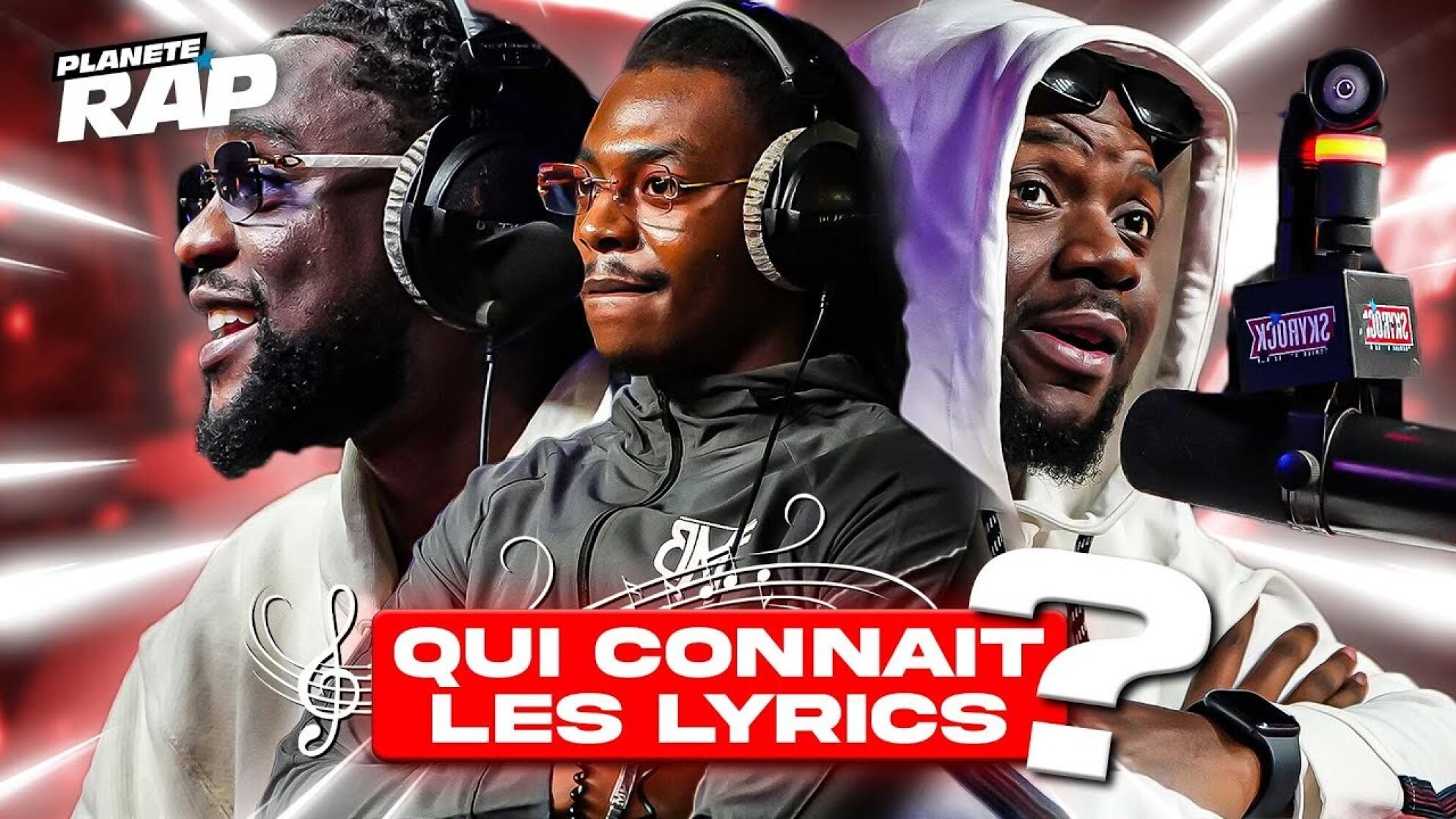 QUI CONNAIT LES LYRICS ? (avec Guy2Bezbar, Koba LaD, Zed, Josman & Jey Brownie) #PlanèteRap