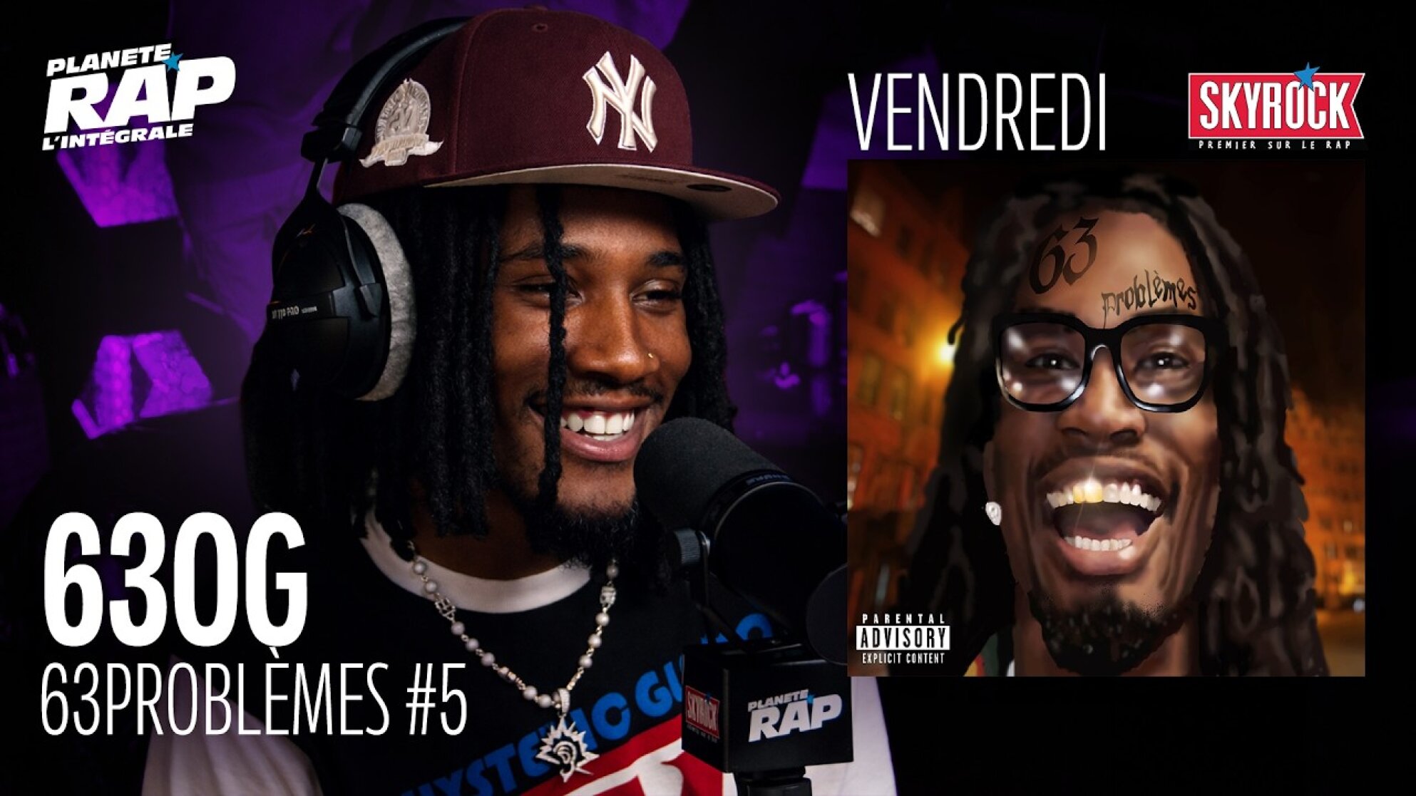 #PlanèteRap 63OG "63PROBLÈMES" avec Jeune Lion, 63Kluf, 63sonni, 63JAYMILLE... & Fred Musa ! (5-5)