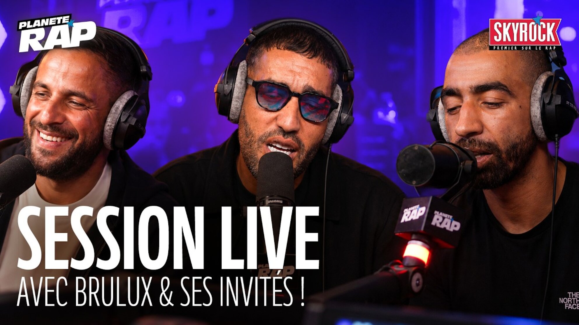 SESSION LIVE avec Brulux, Bilel & Malki ! #PlanèteRap