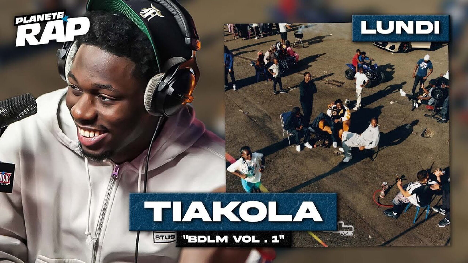 #PlanèteRap Tiakola "BDLM VOL. 1" avec Ryflo, Oskoow, Saaro & Fred Musa ! (1/5)