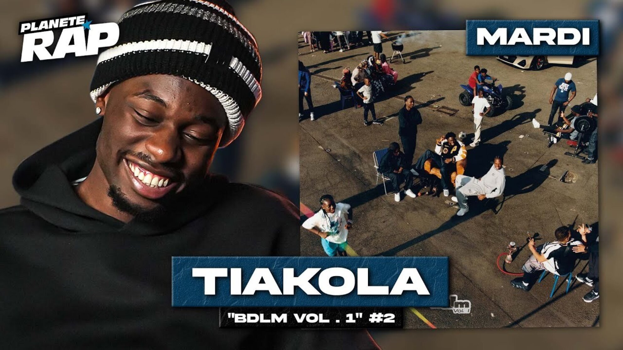 #PlanèteRap Tiakola "BDLM VOL. 1" avec Zed, Cheu B, Liim's & Fred Musa ! (2/5)