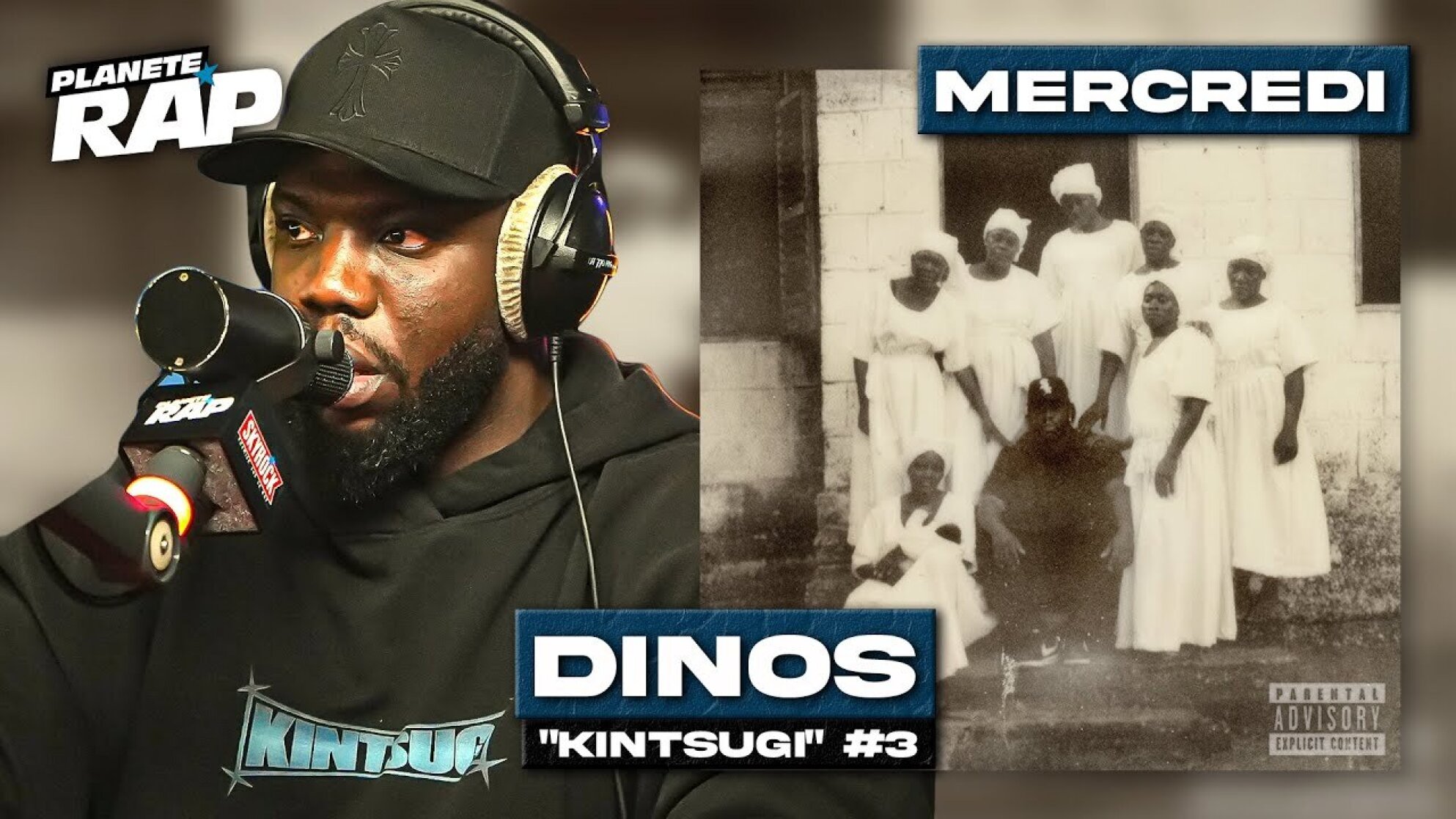 #PlanèteRap Dinos Kintsugi avec Mitch, BPM & Fred Musa ! (3/5)