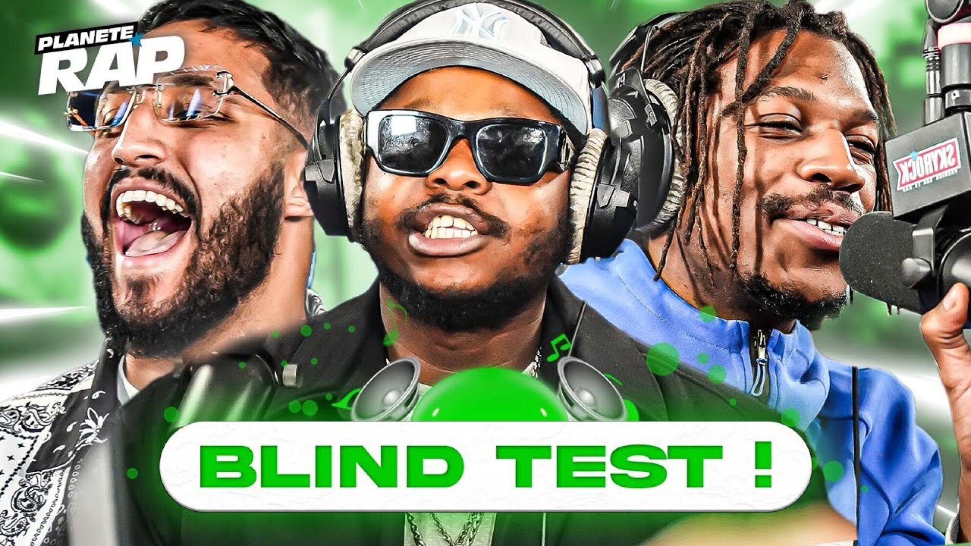 BLIND TEST ! (avec Leto, Kepler, Tvslym, Yasser, Krody...) #PlanèteRap