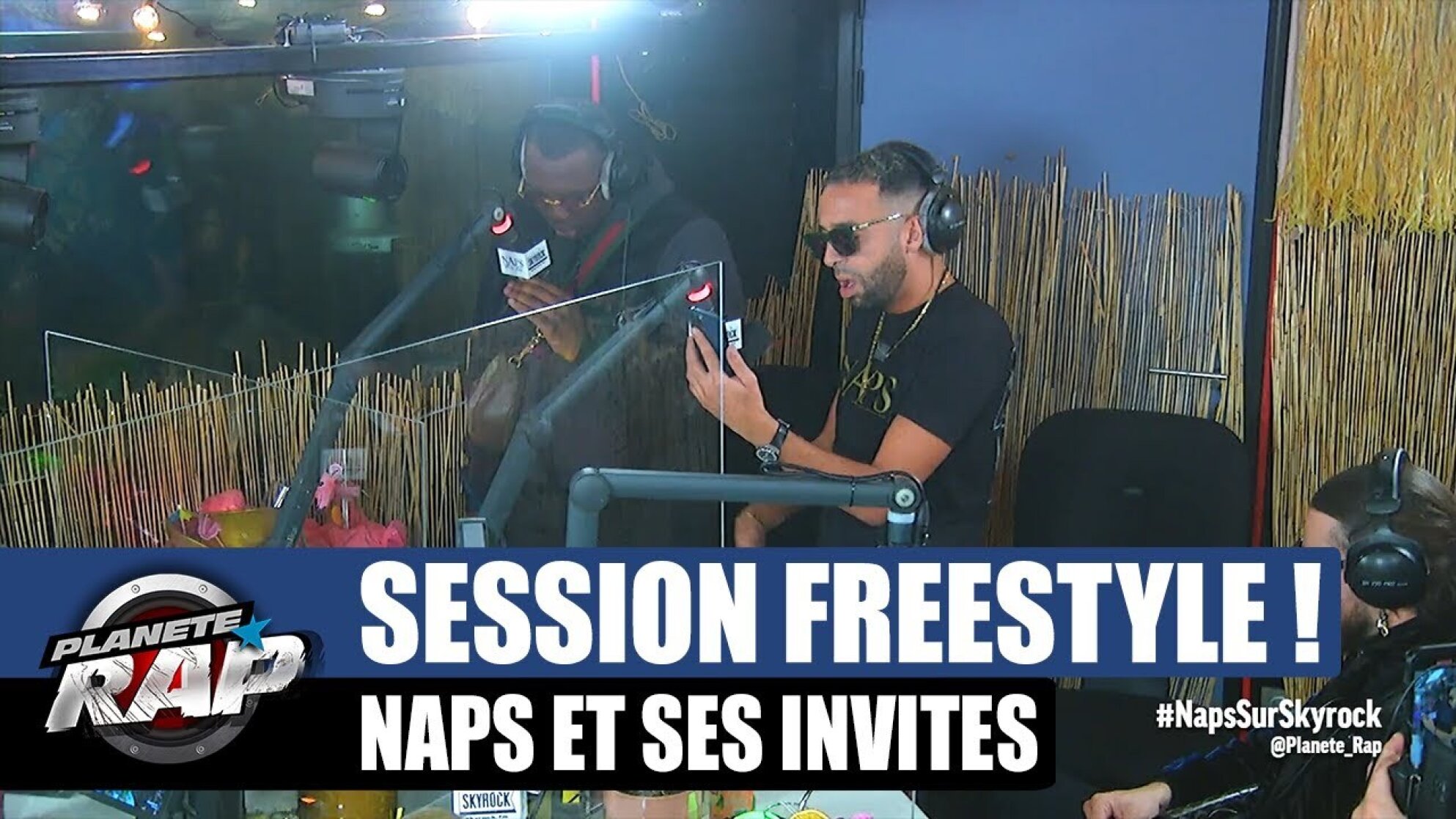 Naps - Session freestyle avec Wejdene & Ivory ! #PlanèteRap