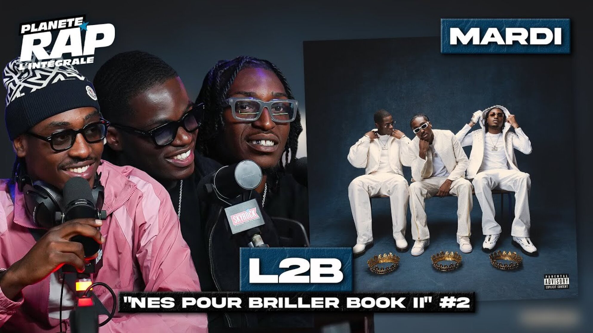 #PlanèteRap L2B "Nés pour briller" avec Mattke, Albi, RH430 ... & Fred Musa ! (2/5)