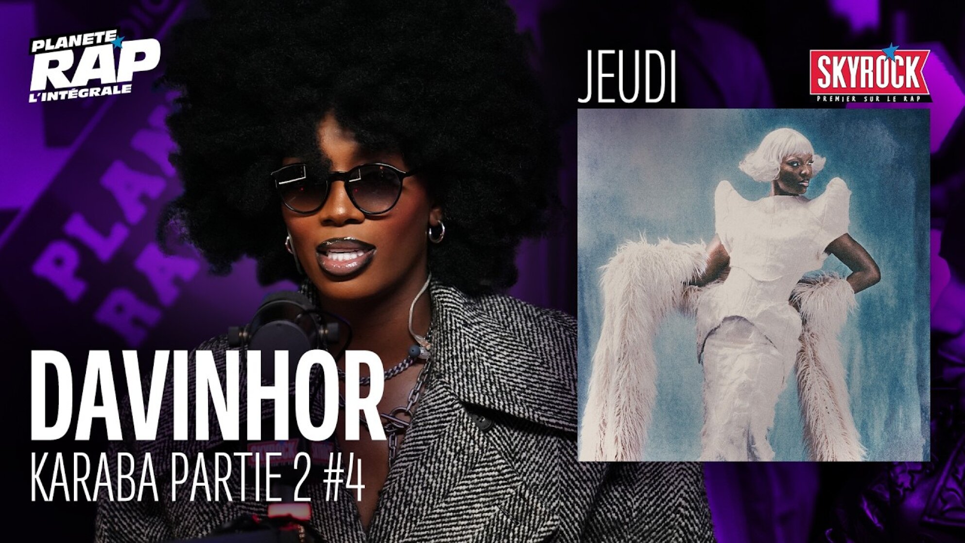 #PlanèteRap DAVINHOR "Karaba Partie 2" avec Asnath, HP, Elihca, Maureen & Fred Musa ! (4-5)
