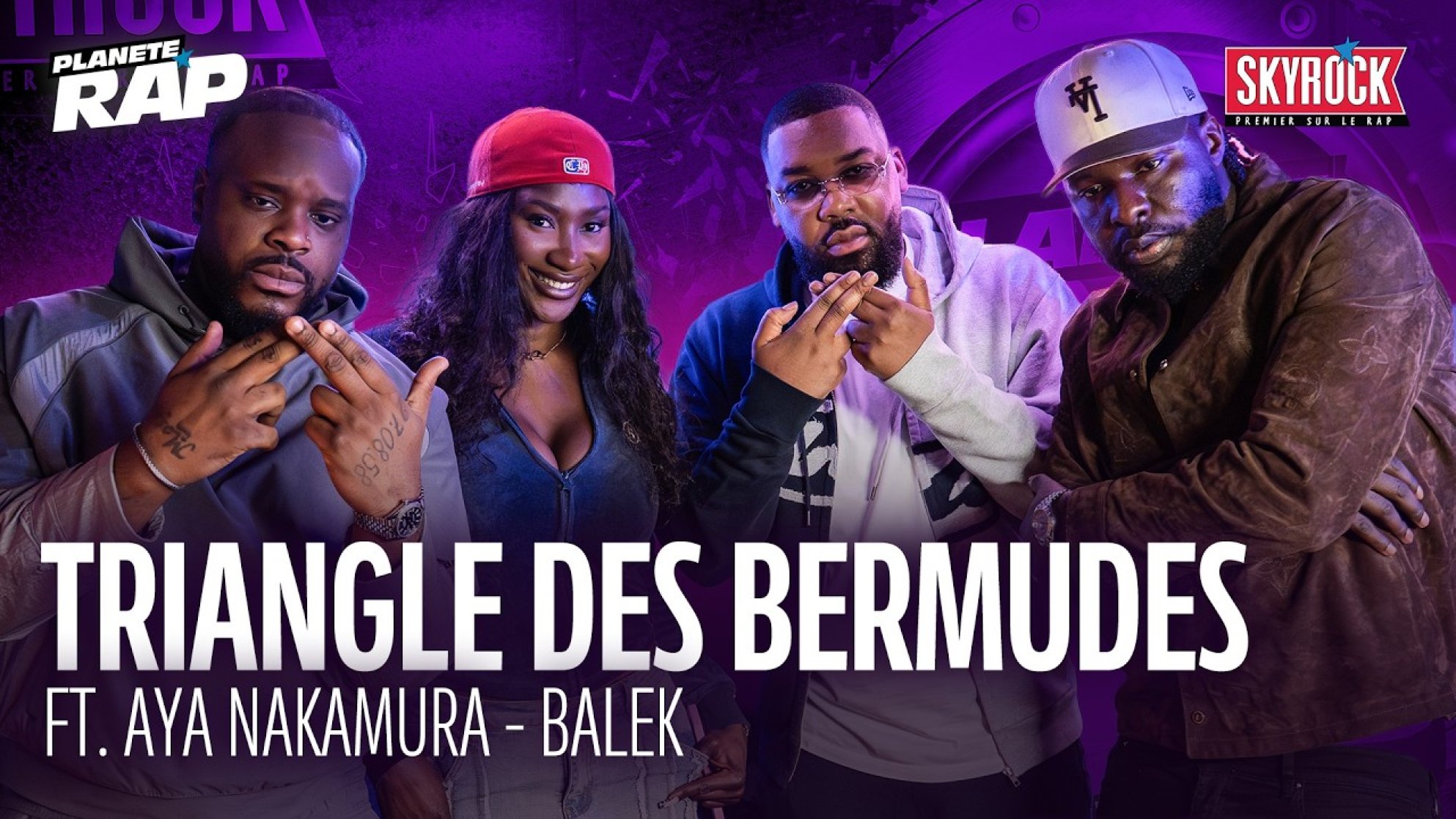 TRIANGLE DES BERMUDES Feat. Aya Nakamura - Balek #PlanèteRap
