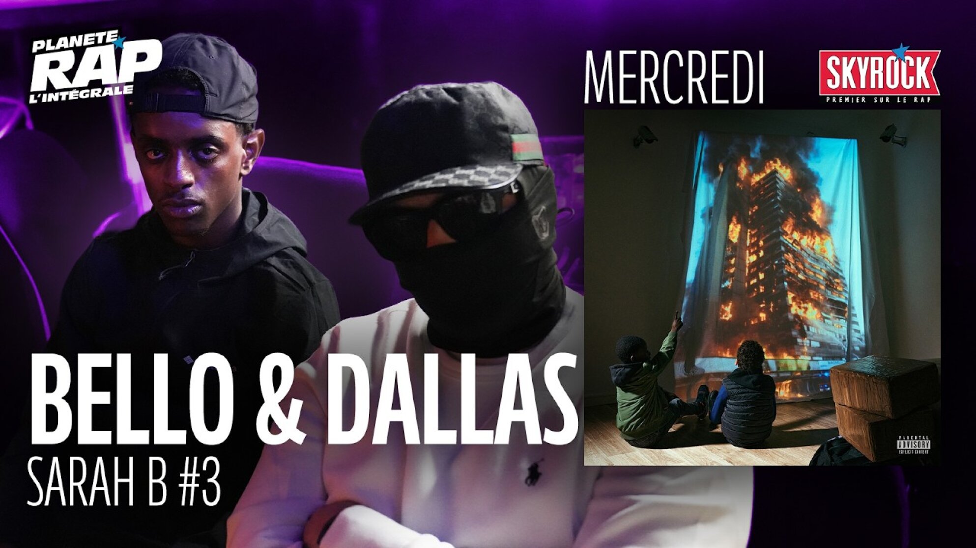 #PlanèteRap Bello&Dallas "Sarah B." avec L’allemand, Zitoune, Sasso, Jayel... & Fred Musa ! (3-5)