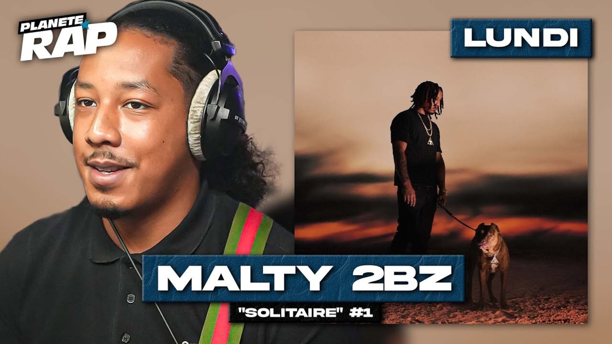 #PlanèteRap Malty 2BZ "Solitaire" avec Negrito, Fresh LaDouille, Roshi, 1D1R, Dex & Fred Musa (1/5)