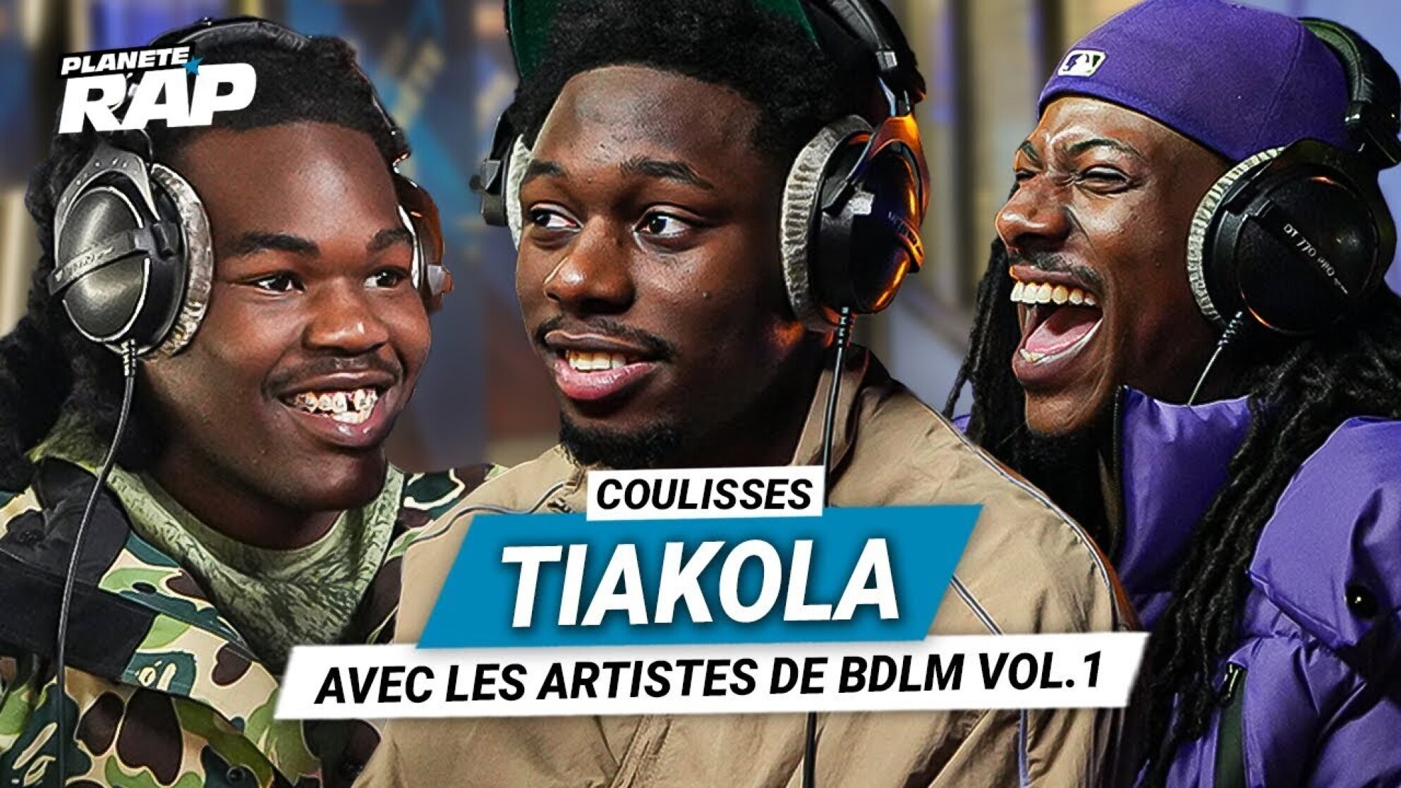 Les Coulisses Planète Rap De Tiakola (Avec Les Artistes De BDLM Vol.1) !