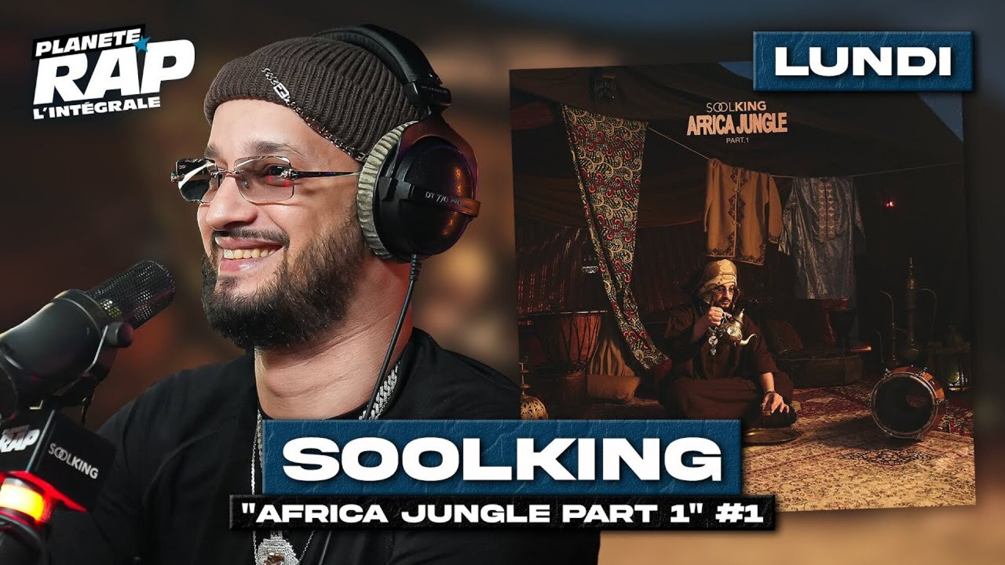 #PlanèteRap Soolking "Africa Jungle Part 1" avec Emkal, So La Zone & Fred Musa ! (1-5)