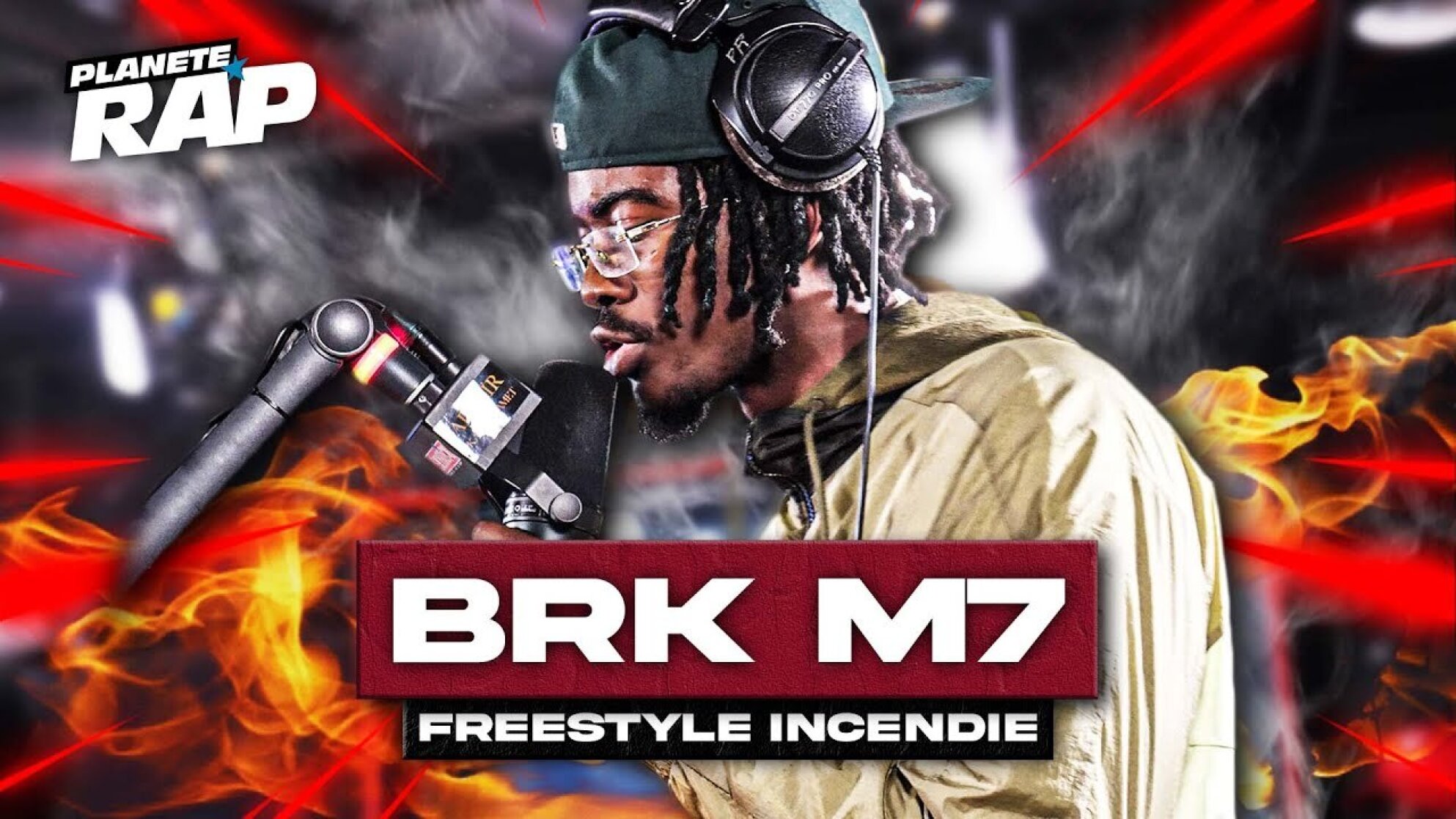 [EXCLU] BRK M7 - Freestyle incendie #PlanèteRap