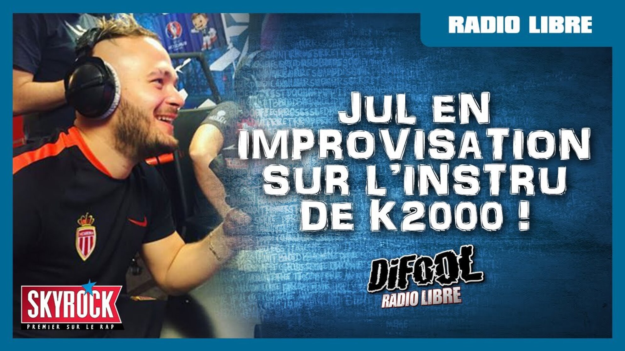 Jul en impro. sur l'instru de K2000 en live #LaRadioLibre
