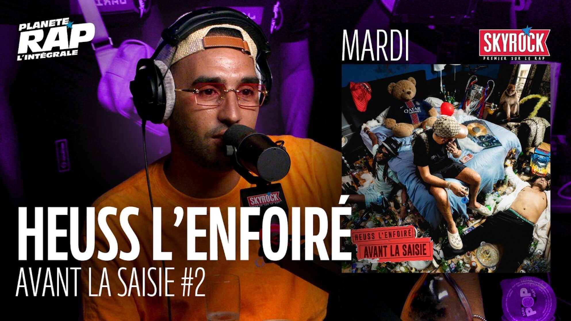 #PlanèteRap Heuss l'Enfoiré   Avant la saisie avec Metah, Missan, Diez, Le Crime.. & Fred Musa (2-5)