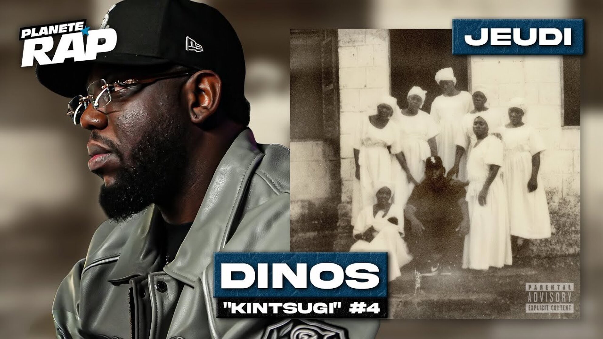 #PlanèteRap Dinos " Kintsugi " avec Jolagreen23, La Mano 1.9 & Fred Musa ! (4/5)
