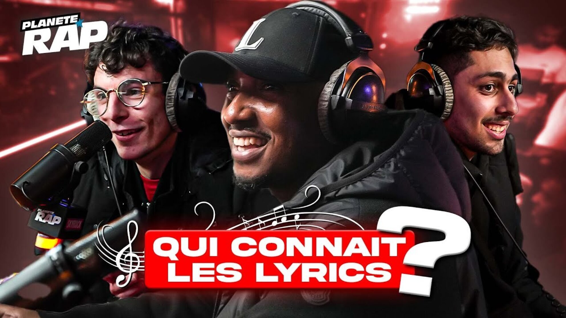 QUI CONNAIT LES LYRICS (avec Soprano, Lucas & Enzo) #PlanèteRap