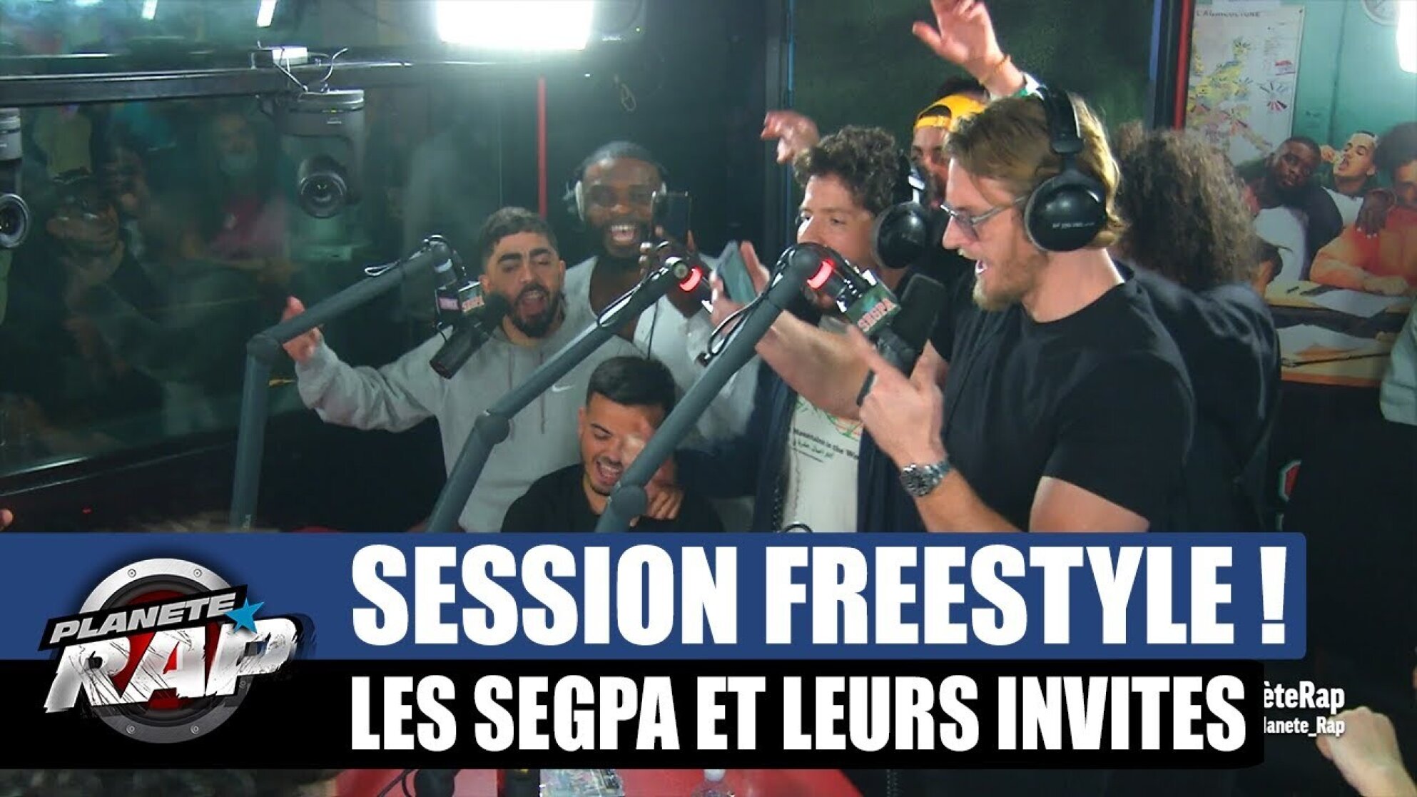 Les Segpa - Session freestyle avec Dina, Emkal & Ragnar le breton ! #PlanèteRap