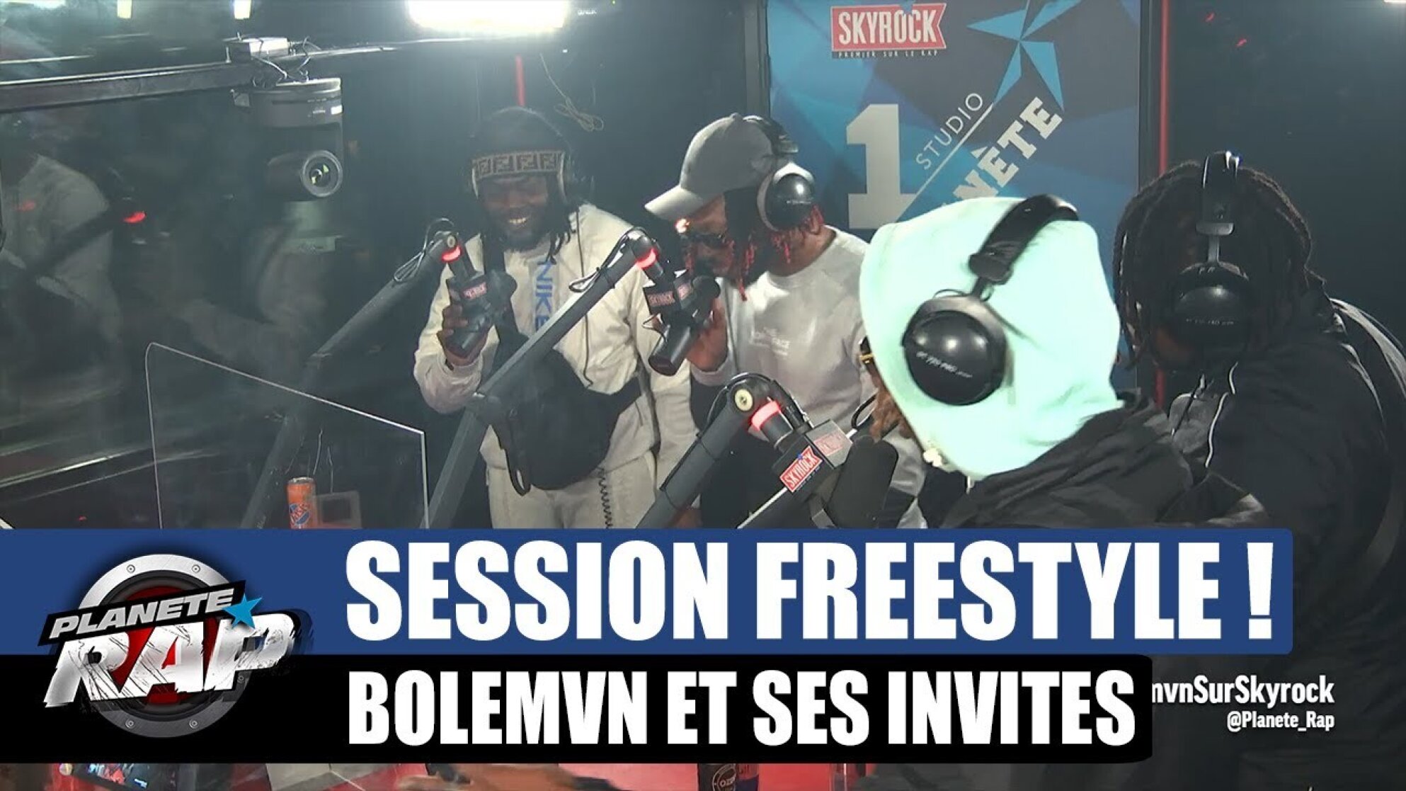Bolémvn - Session freestyle avec Decimo, VLG, Pablito, Clyy & Ray Low ! #PlanèteRap