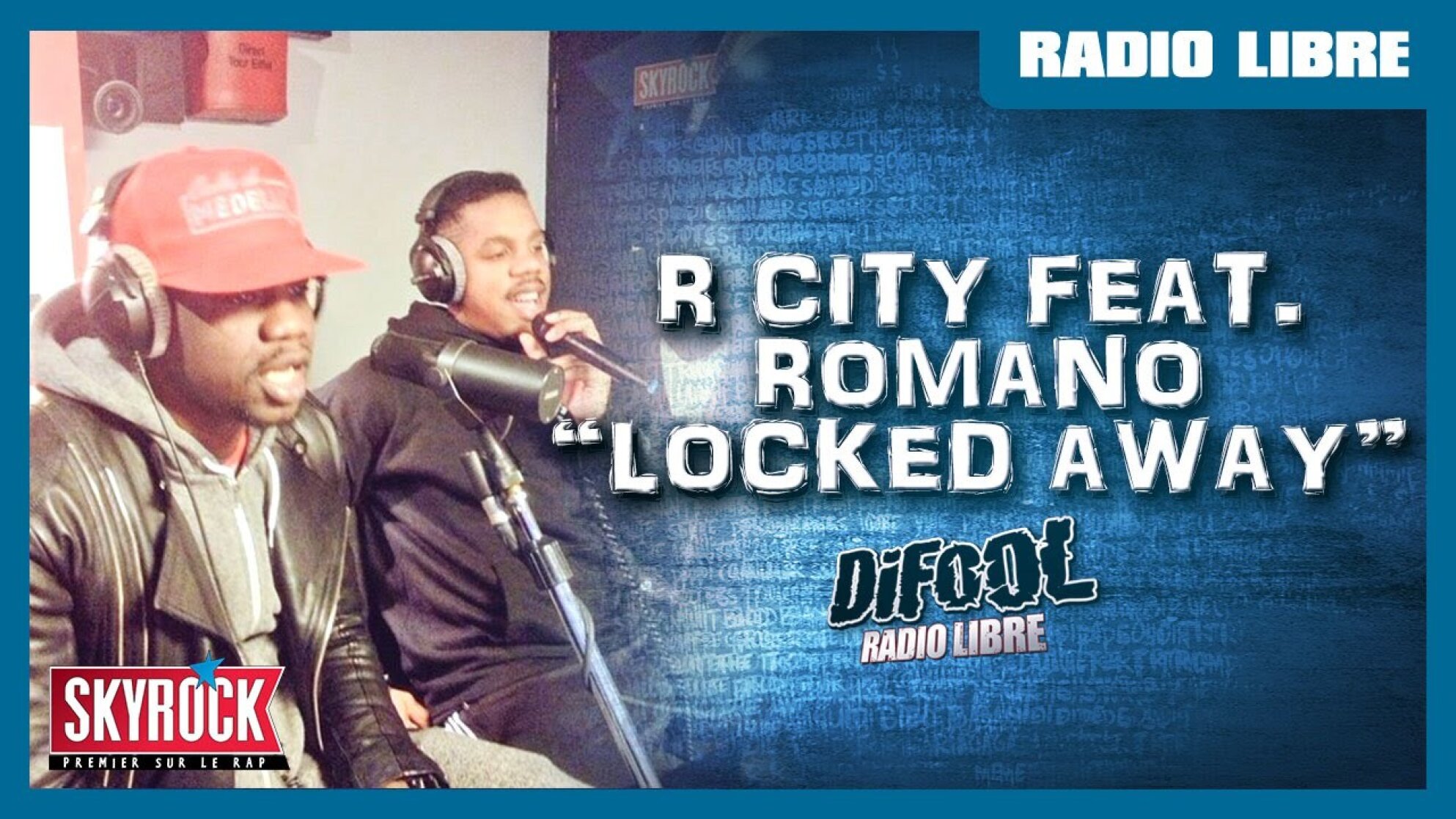R City feat. Romano "Locked Away" en live #LaRadioLibre