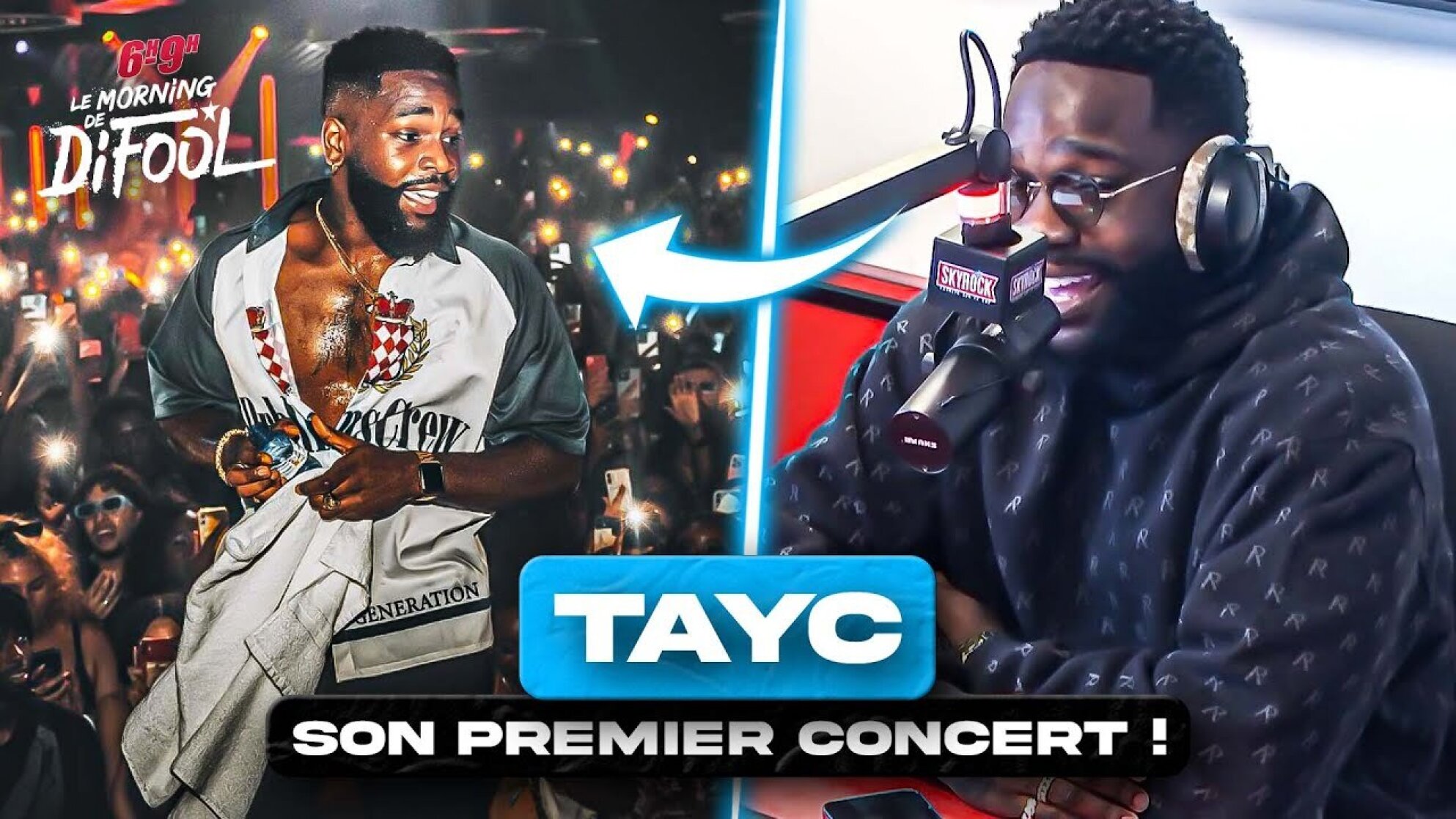 Tayc - Interview "Je me souviens de tout" #MorningDeDifool
