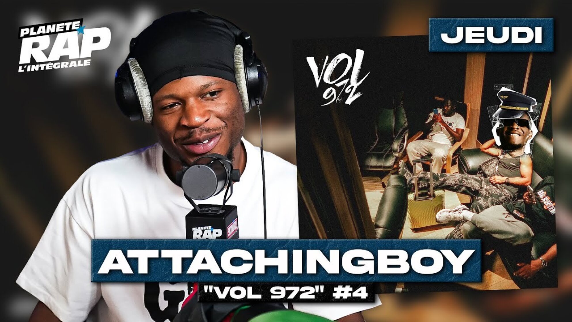 #PlanèteRap Attaching Boy "Vol 972" avec Curtis Kane, Aknose, Says'z, Lybro... & Fred Musa ! (4-5)