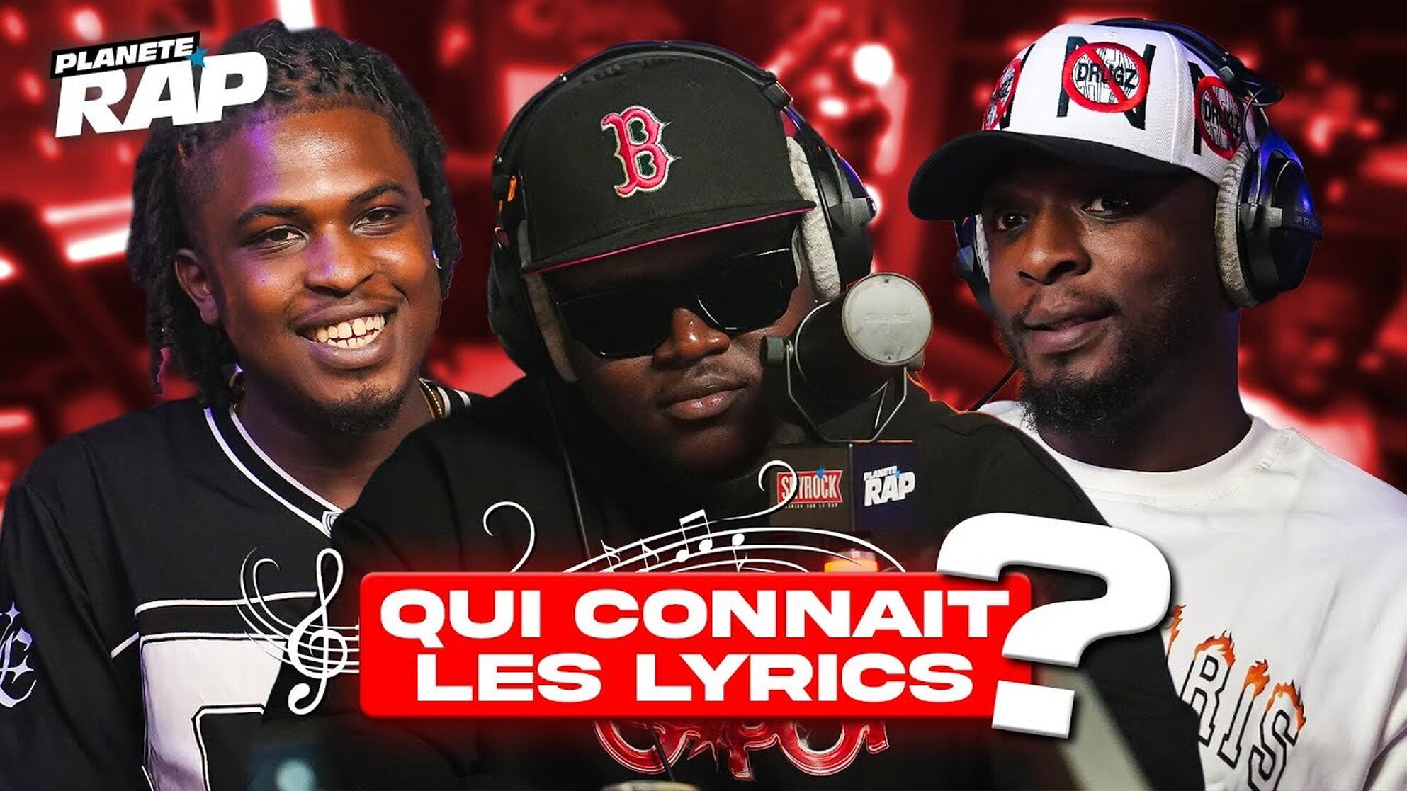 QUI CONNAIT LES LYRICS (avec Jey Brownie, Djiggy, Hayden Sama & Lybro) #PlanèteRap
