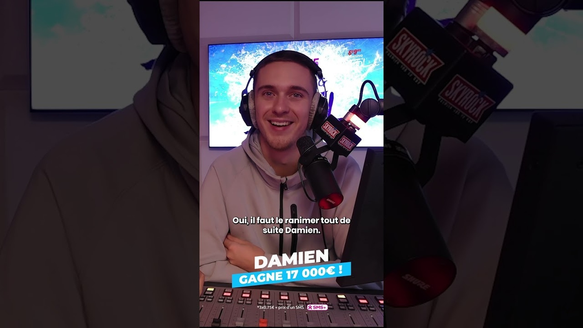 Damien gagne 17 000 euros dans le Morning de Difool !