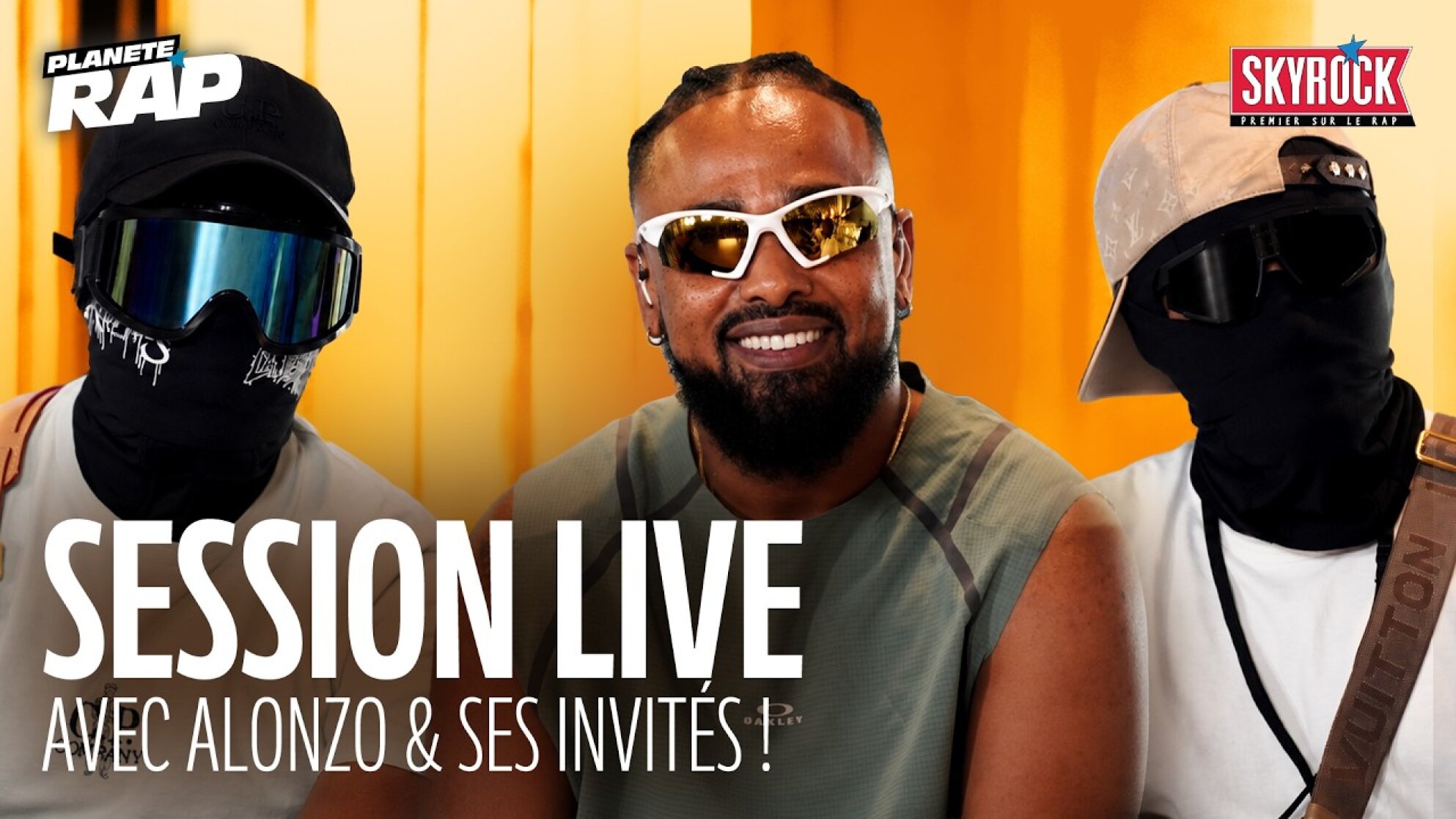 SESSION LIVE avec Alonzo, MAV13, HT & BSF #PlanèteRap