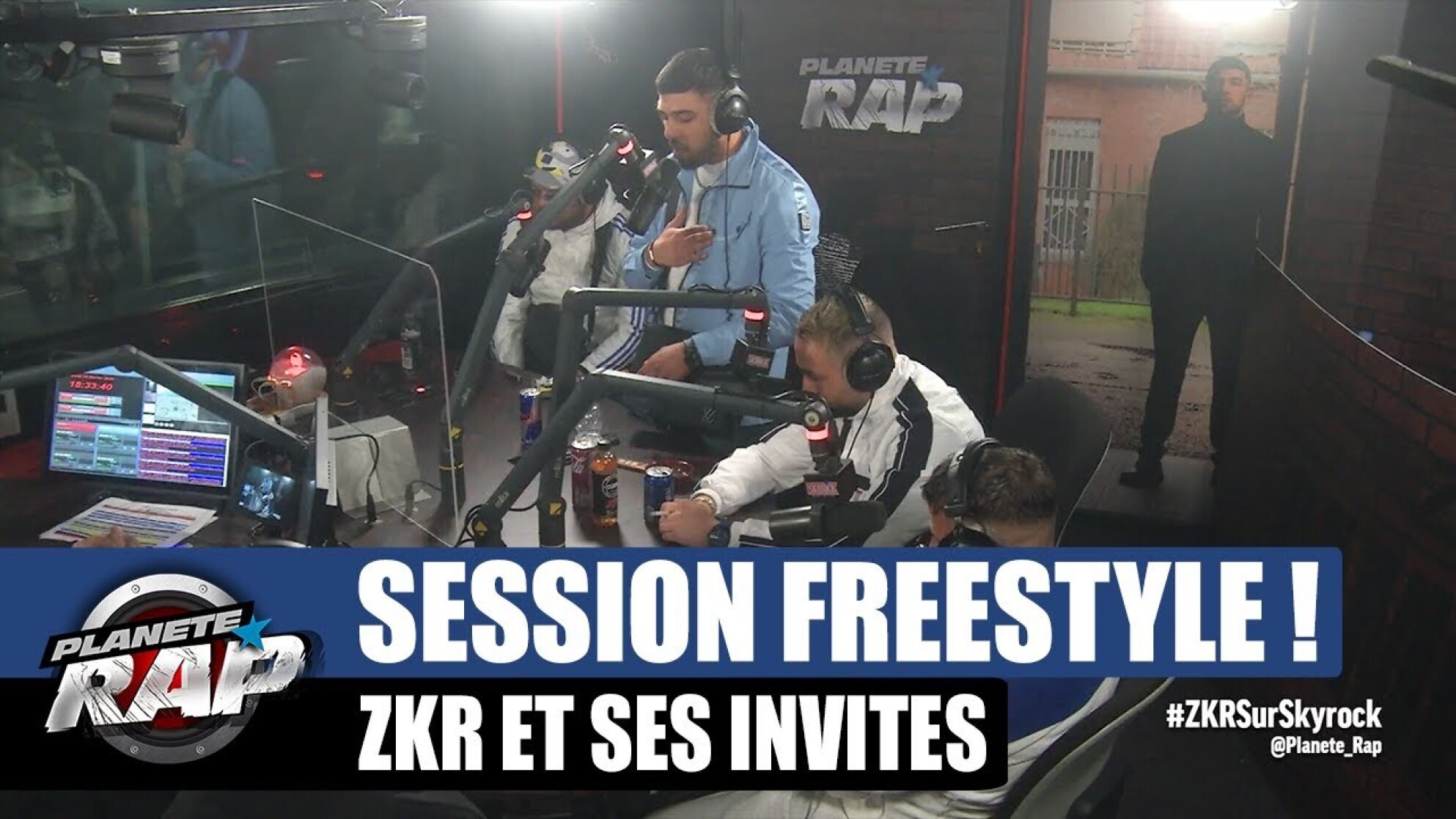 Zkr - Session freestyle avec Gips, BFT, Ashafar & Bekar ! #PlanèteRap