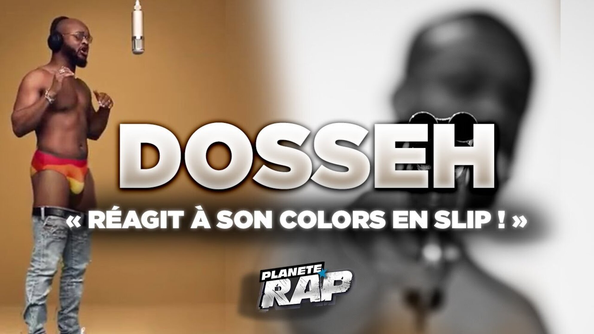 DOSSEH RÉAGIT à son COLORS EN SLIP ! #PlanèteRap