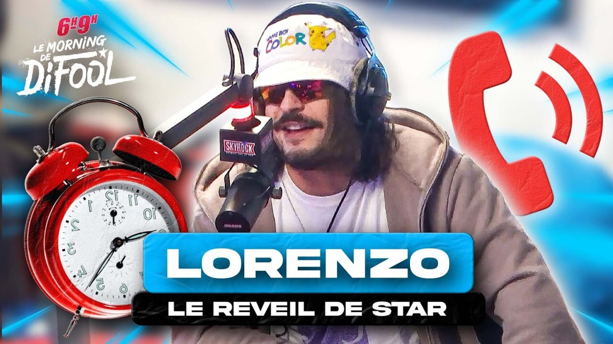Lorenzo - Le réveil de star #MorningDeDifool