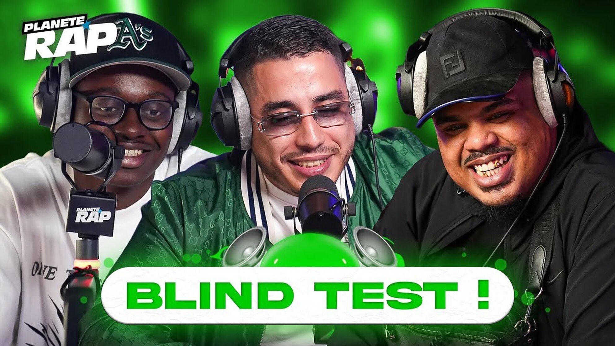 BLIND TEST ! avec Niaks, Naza, Clyy & Fred Musa #PlanèteRap