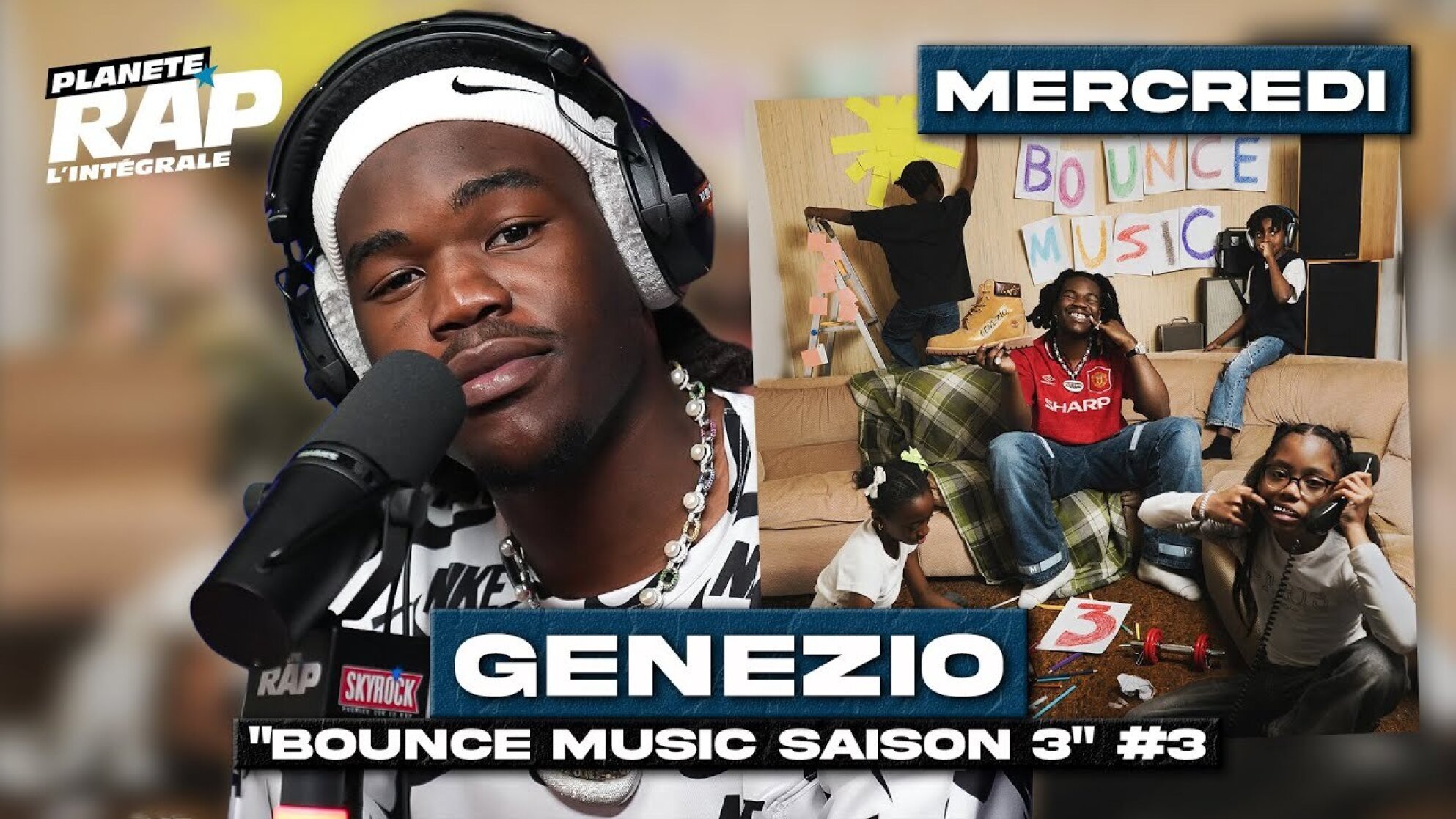 #PlanèteRap Genezio "Bounce Music Saison 3" avec Diddi Trix, 2 mètres, Kouba... & Fred Musa ! (3-5)