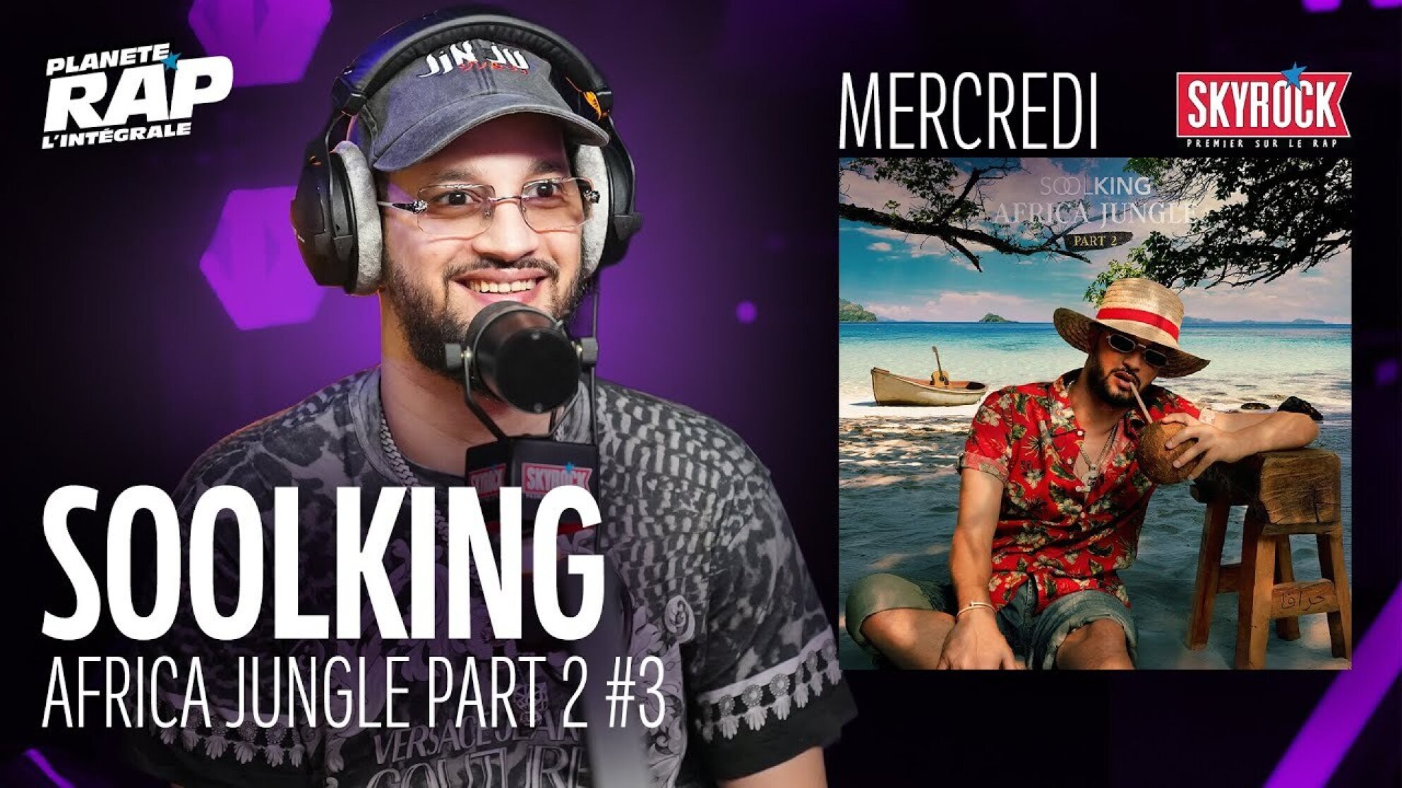 #PlanèteRap Soolking "Africa Jungle Part 2" avec Keblack, Wixo, La2s & Fred Musa ! (3-5)