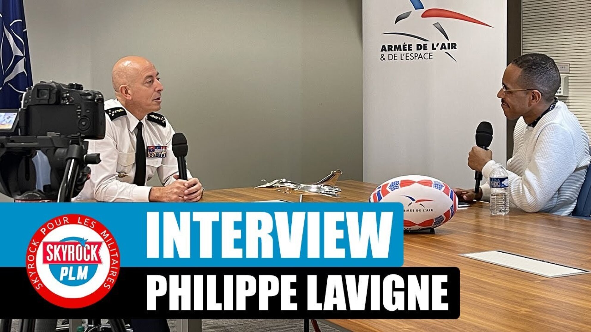 Interview du chef d'Etat-major de l’armée de l’air et de l’espace Philippe LAVIGNE #SkyrockPLM
