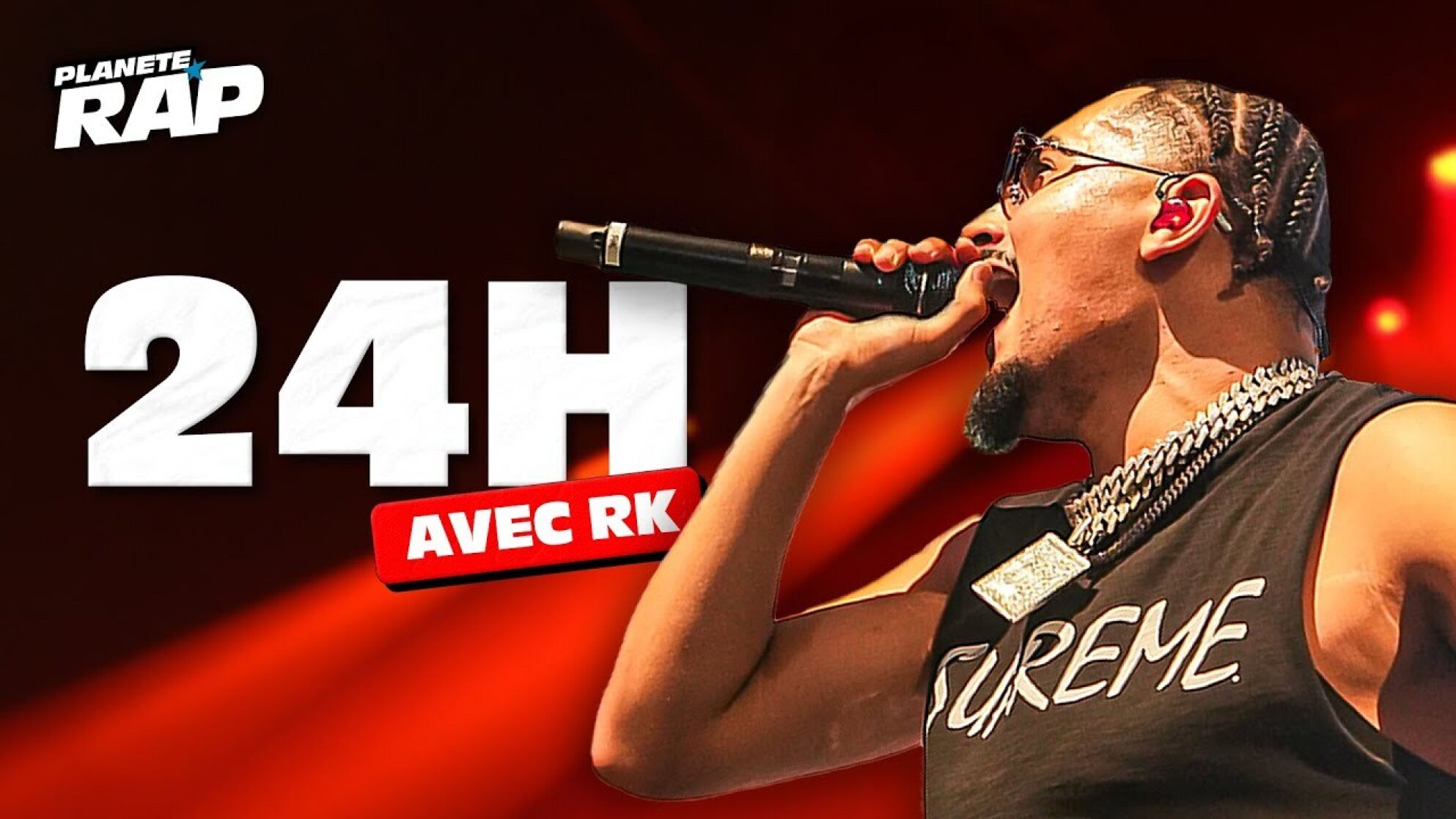 24h avec RK au Zénith de Paris ! #PlanèteRap