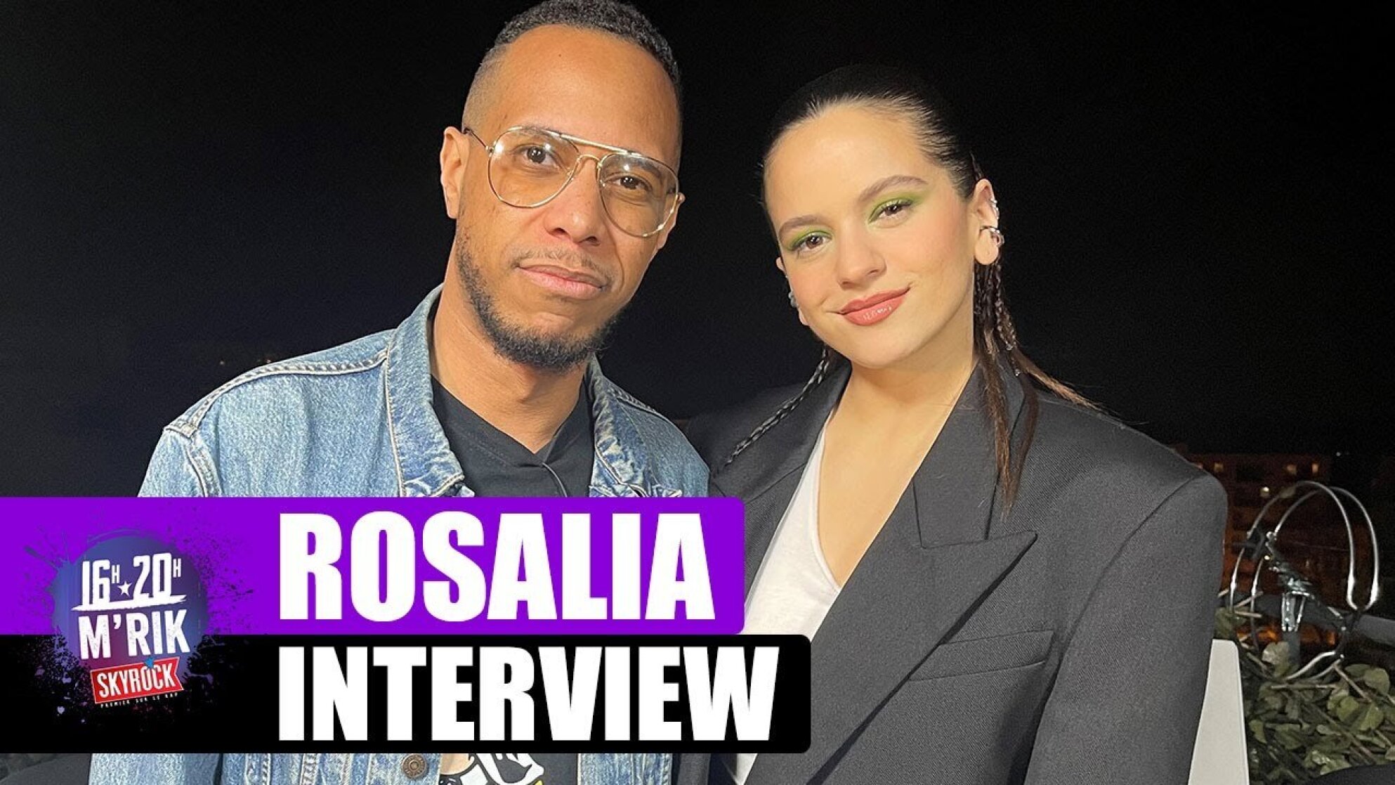 Interview Rosalia x Mrik "Je suis fan de PNL" #Motomami
