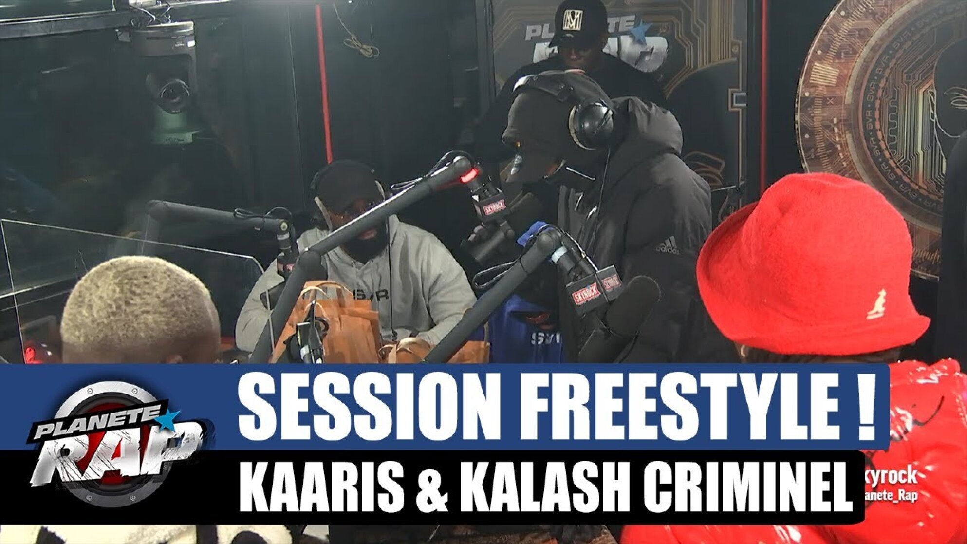 Kaaris & Kalash Criminel - Session freestyle avec Opinel 21, Larabe, Gus, Moonki... #PlanèteRap