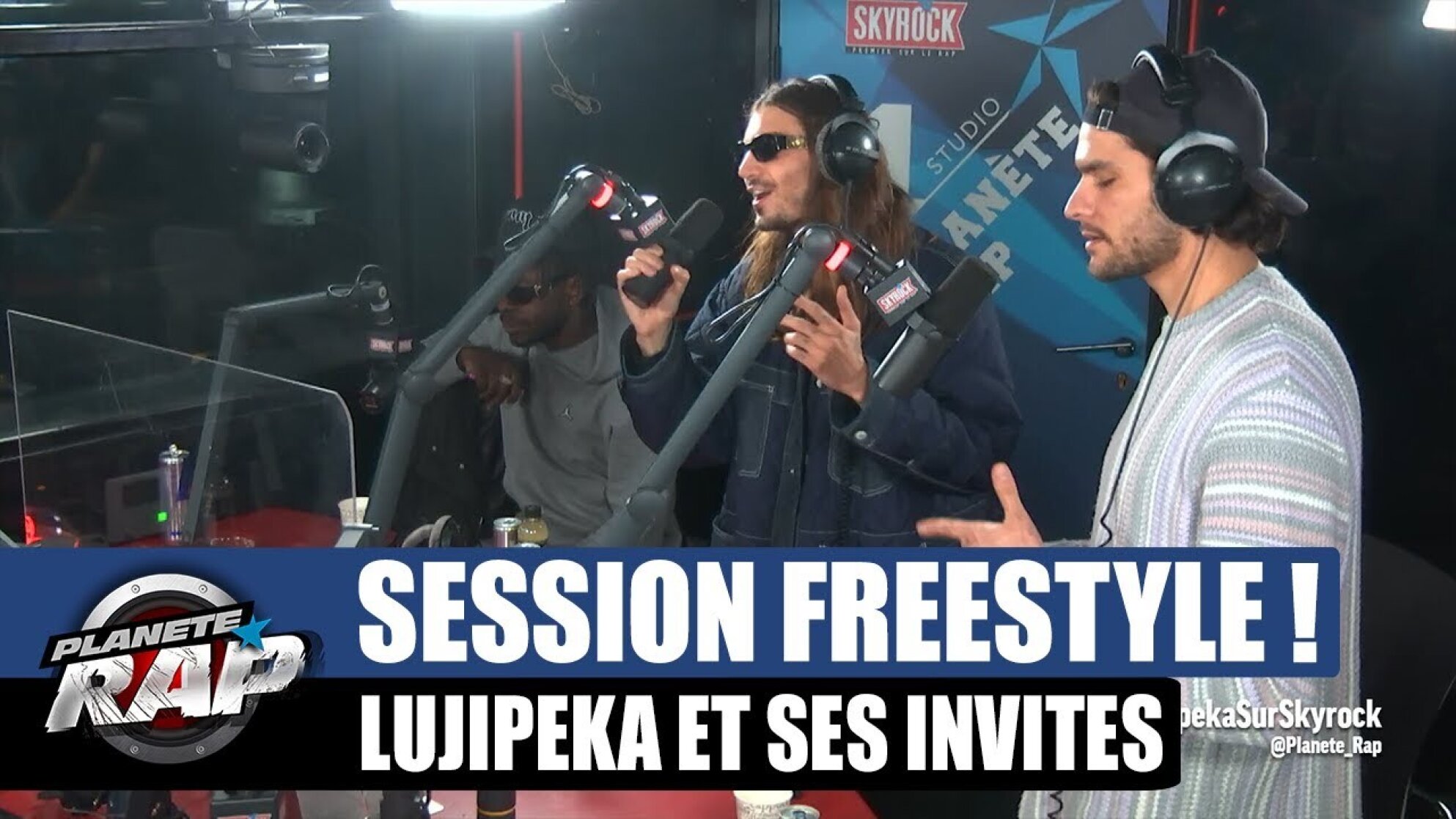 Lujipeka - Session freestyle avec Coyote Jo Bastard, Lil'tooom & Mowdee ! #PlanèteRap